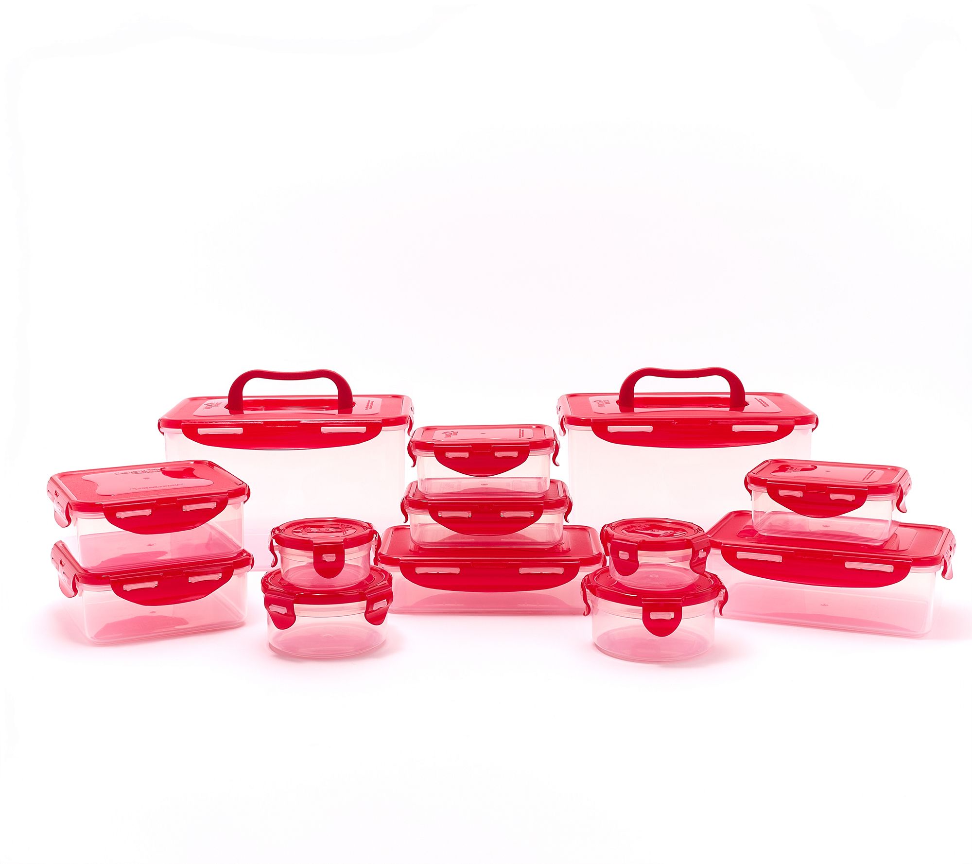 LocknLock 13-Pc Nostalgic Nestable Multi-Shape Set | QVC