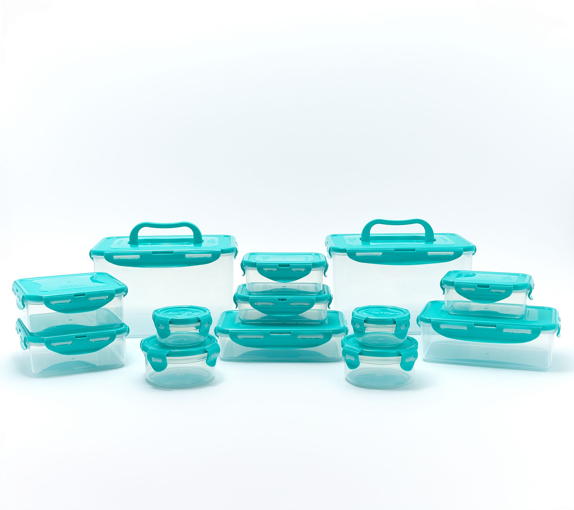 LocknLock 13-Pc Nostalgic Nestable Multi-Shape Set