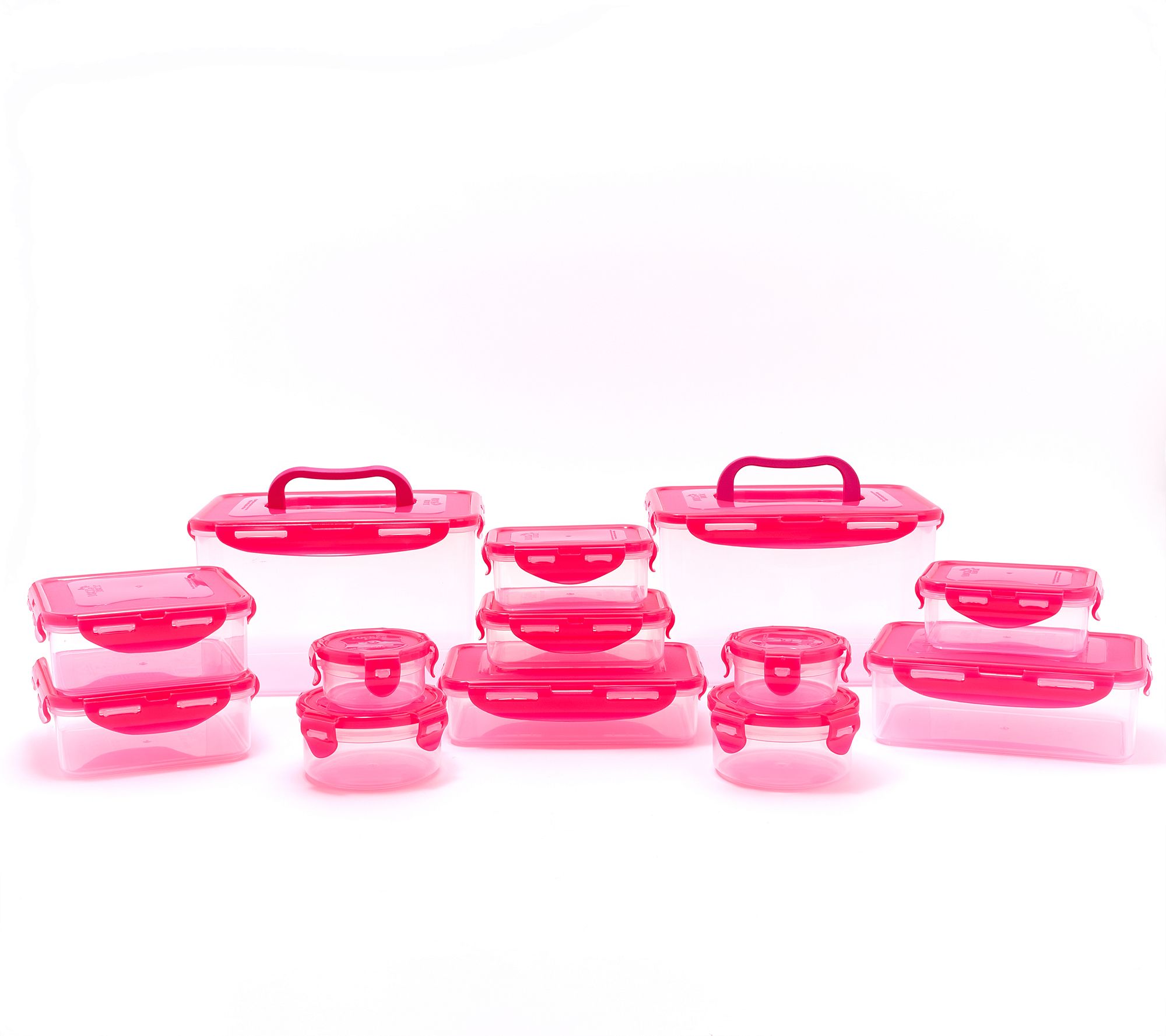 LocknLock 13-Pc Nostalgic Nestable Multi-Shape Set