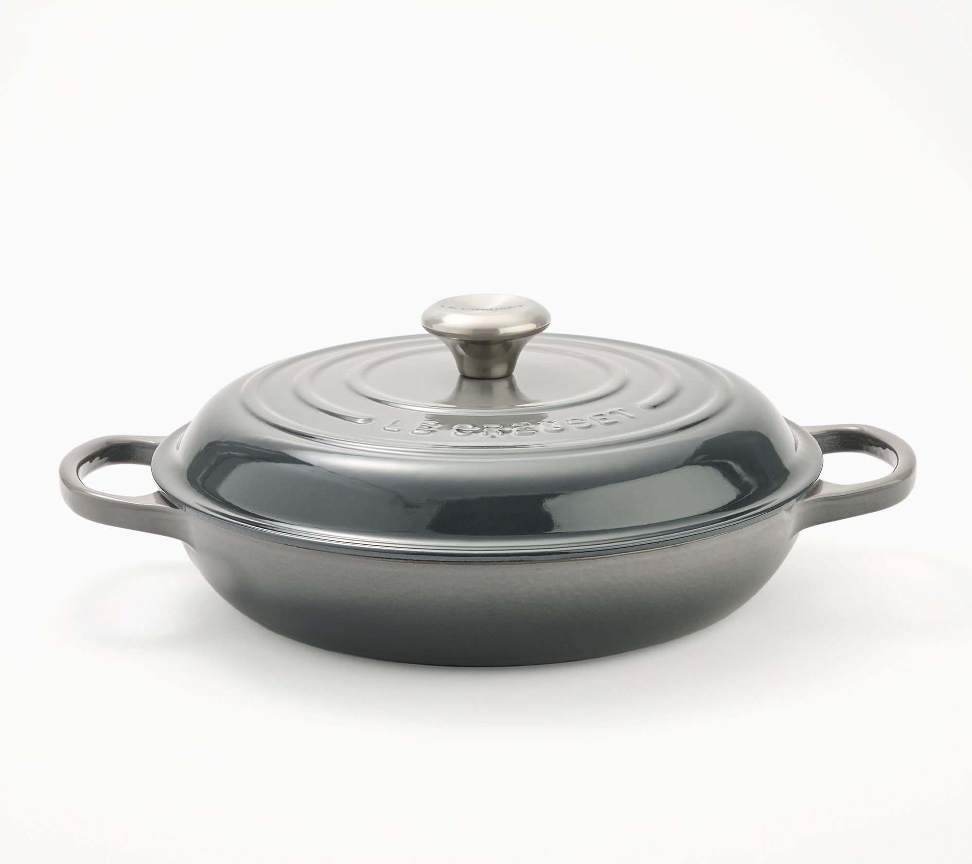 Le Creuset 2.75-qt Cast Iron Signature Braiser w/ Cast IronLid