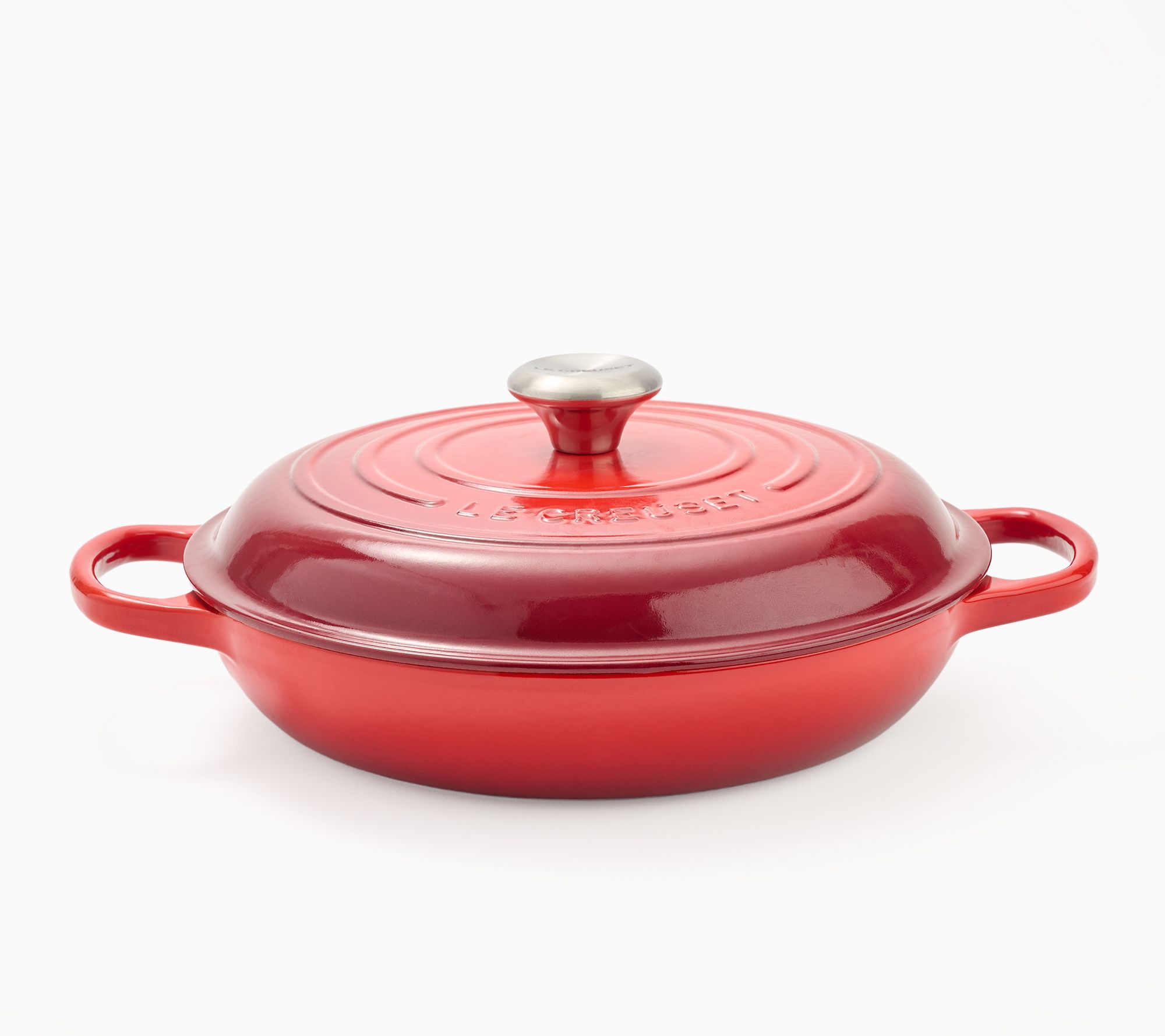 Le Creuset 2.75-qt Cast Iron Signature Braiser w/ Cast IronLid