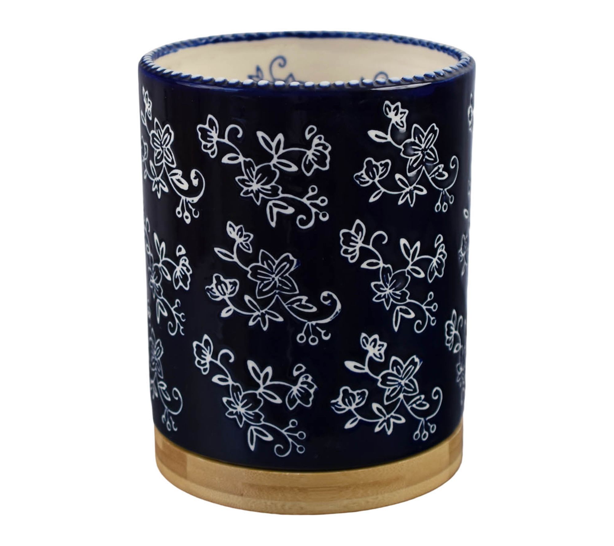  Temp-tations Lazy Susan Utensil Crock