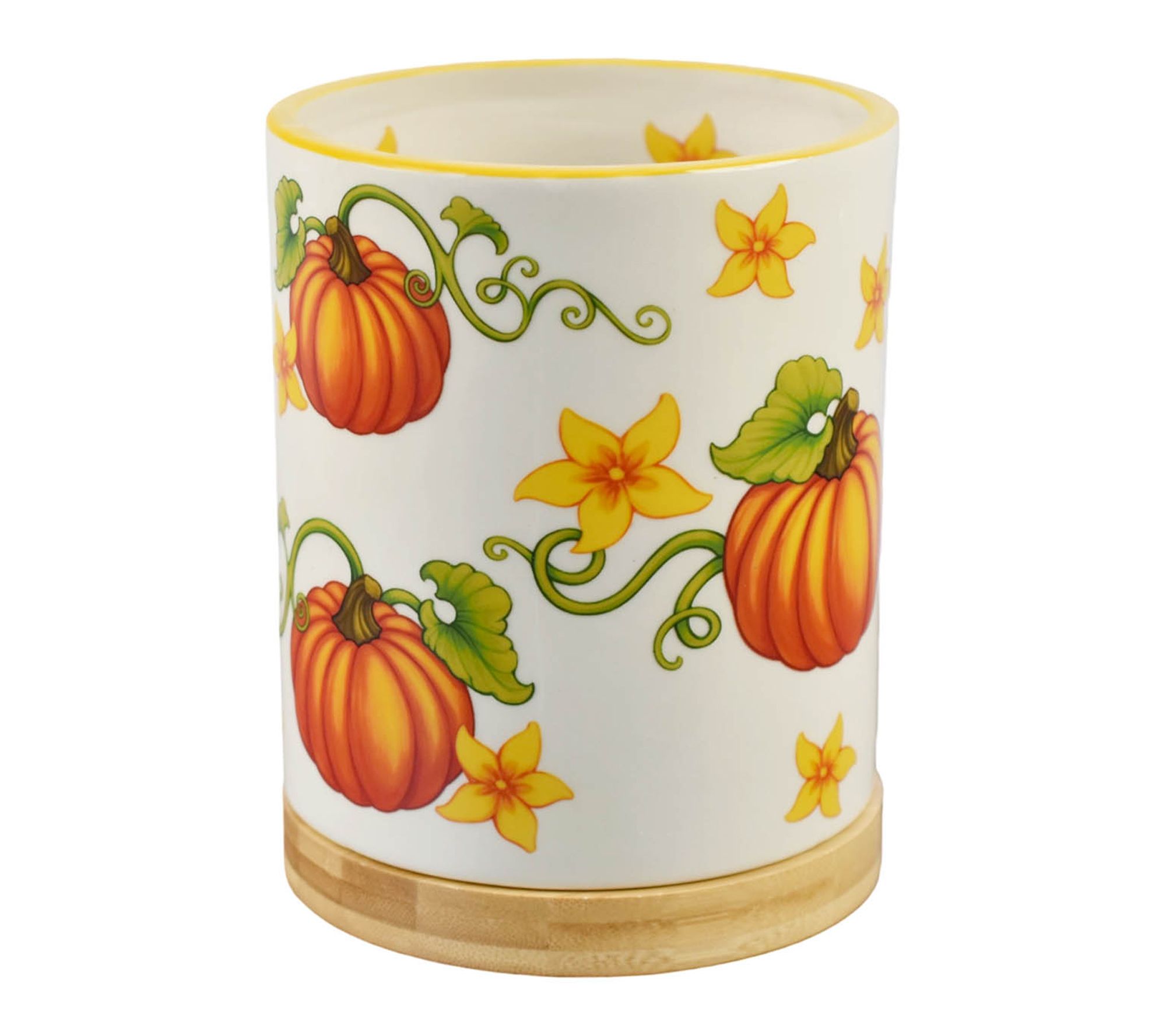 Temp-tations Lazy Susan Utensil Crock