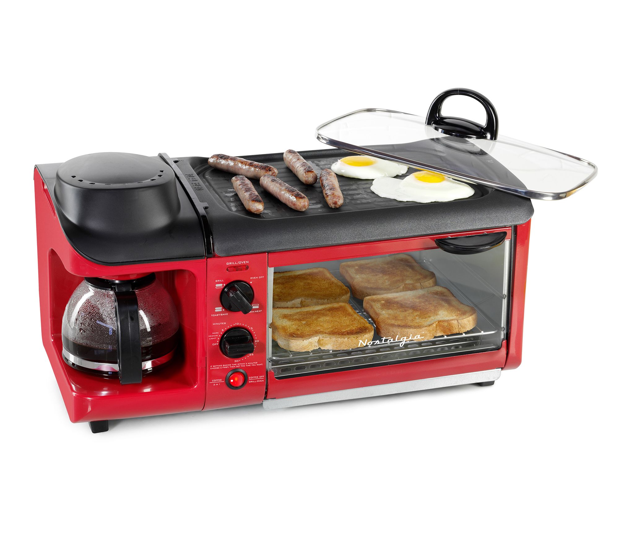 Nostalgia Retro 3-In-1 Breakfast Station