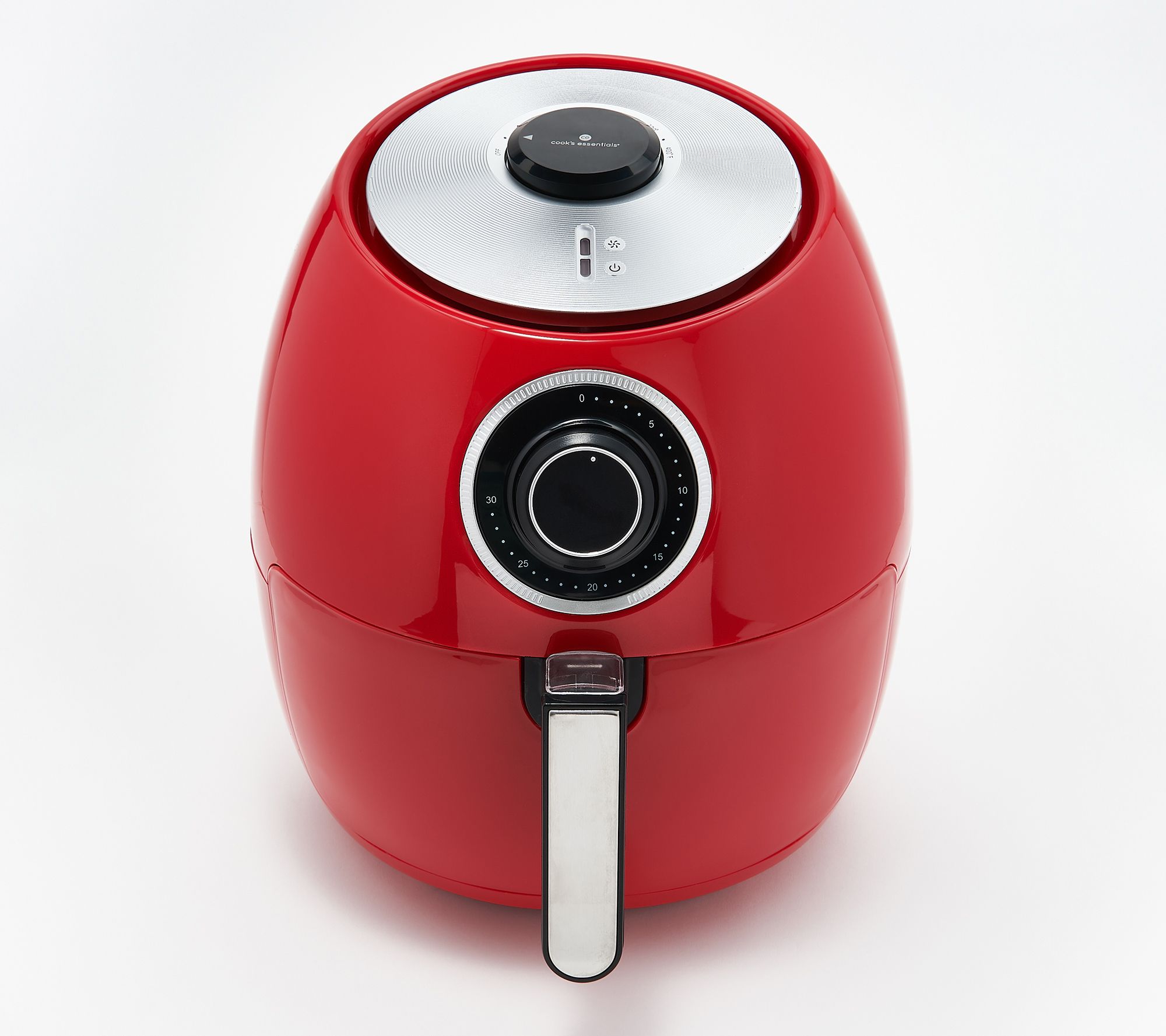  Cook's Essentials 6-qt Manual Air Fryer with 7" Cake Pan - K48746