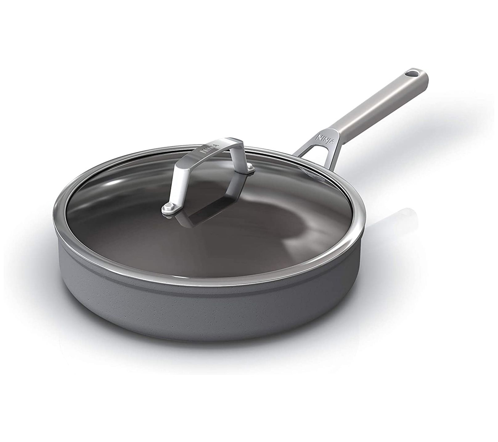 Ninja Foodi 3 Qt. NeverStick Premium Frying Panwith Glass Lid