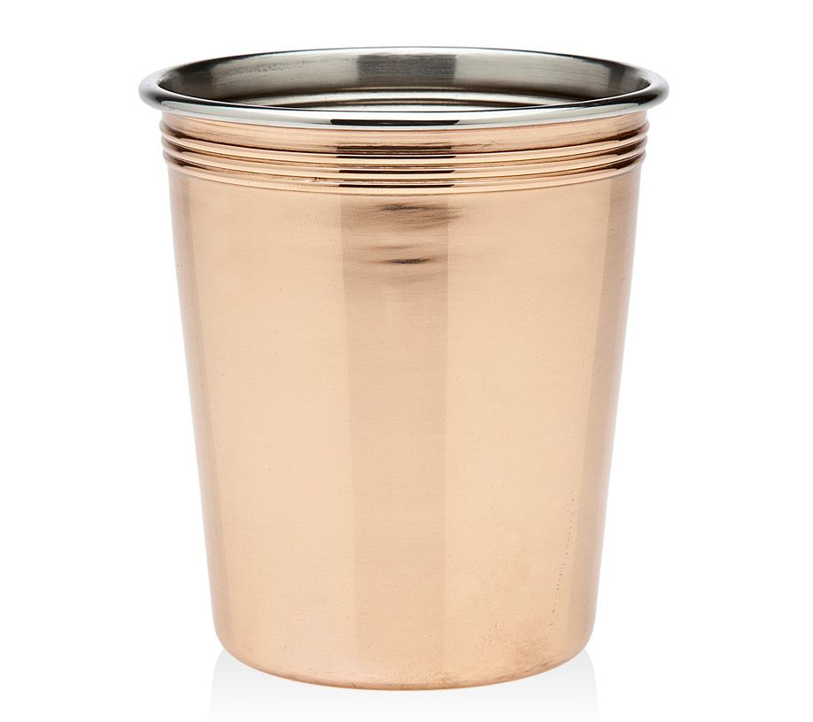 Godinger 8 oz. Plain Copper Mint Julep Cup - QVC.com