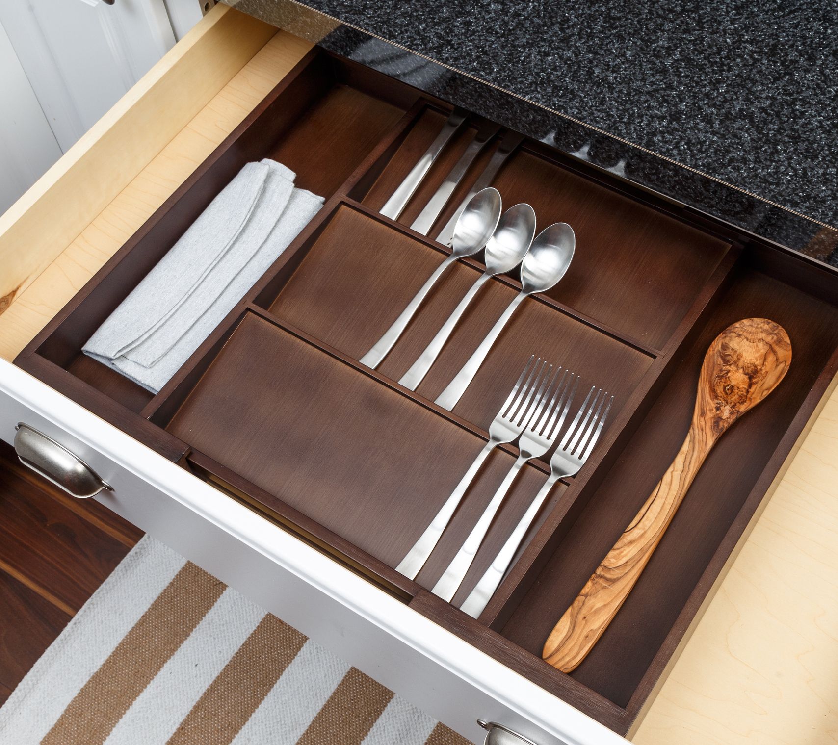 Honey-Can-Do Expandable Kitchen Drawer Organizer 
