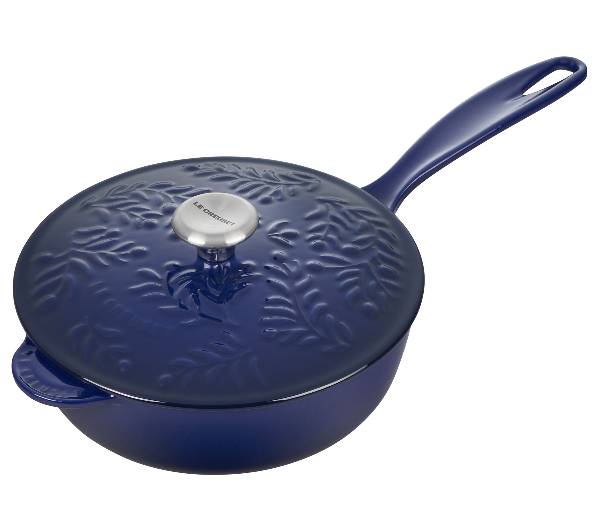 Le Creuset 2.25 qt. Olive Branch Collection Sau cier