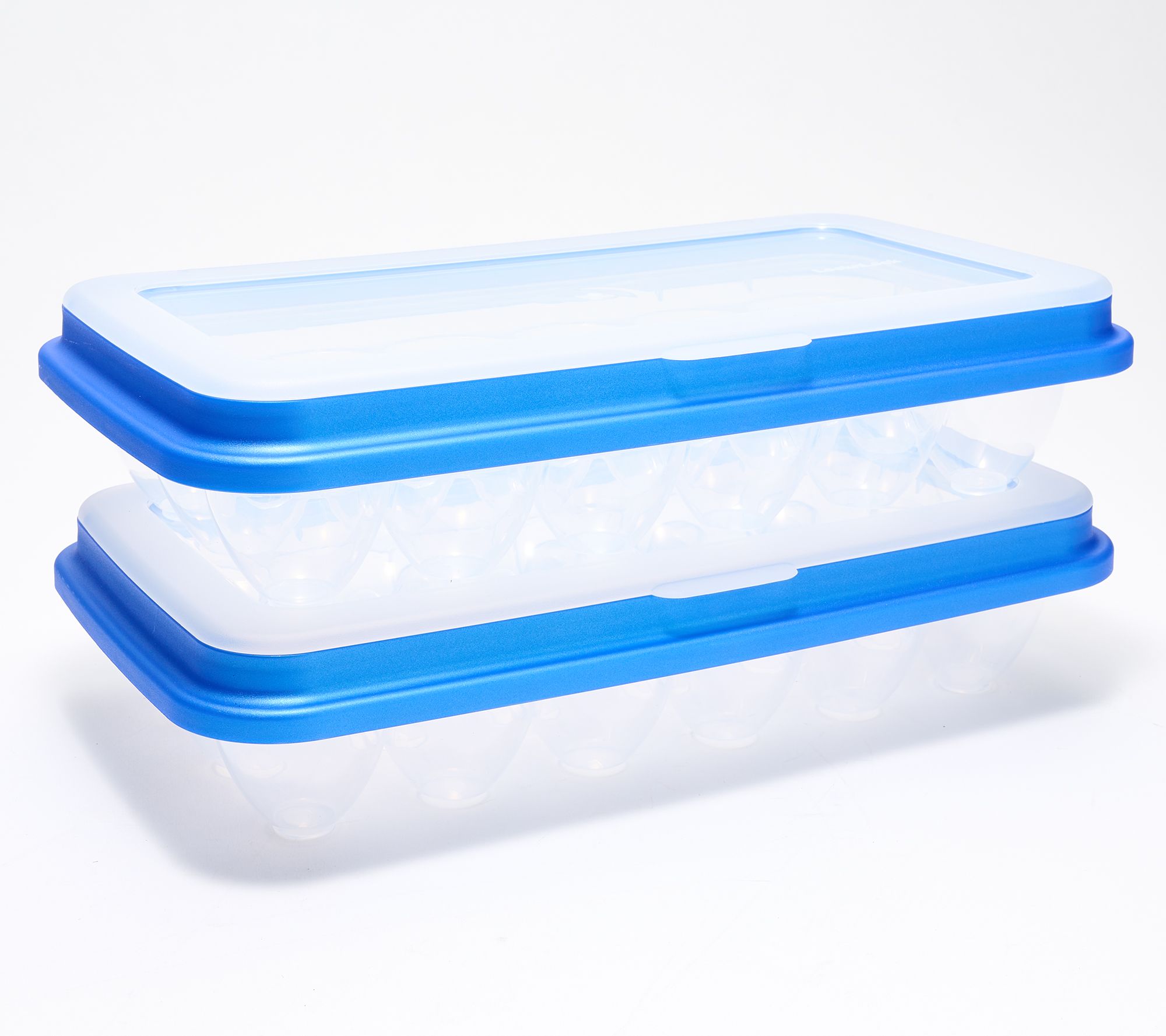 LocknLock Set of (2) 18-Egg Keepers w/ Flip Top Lids