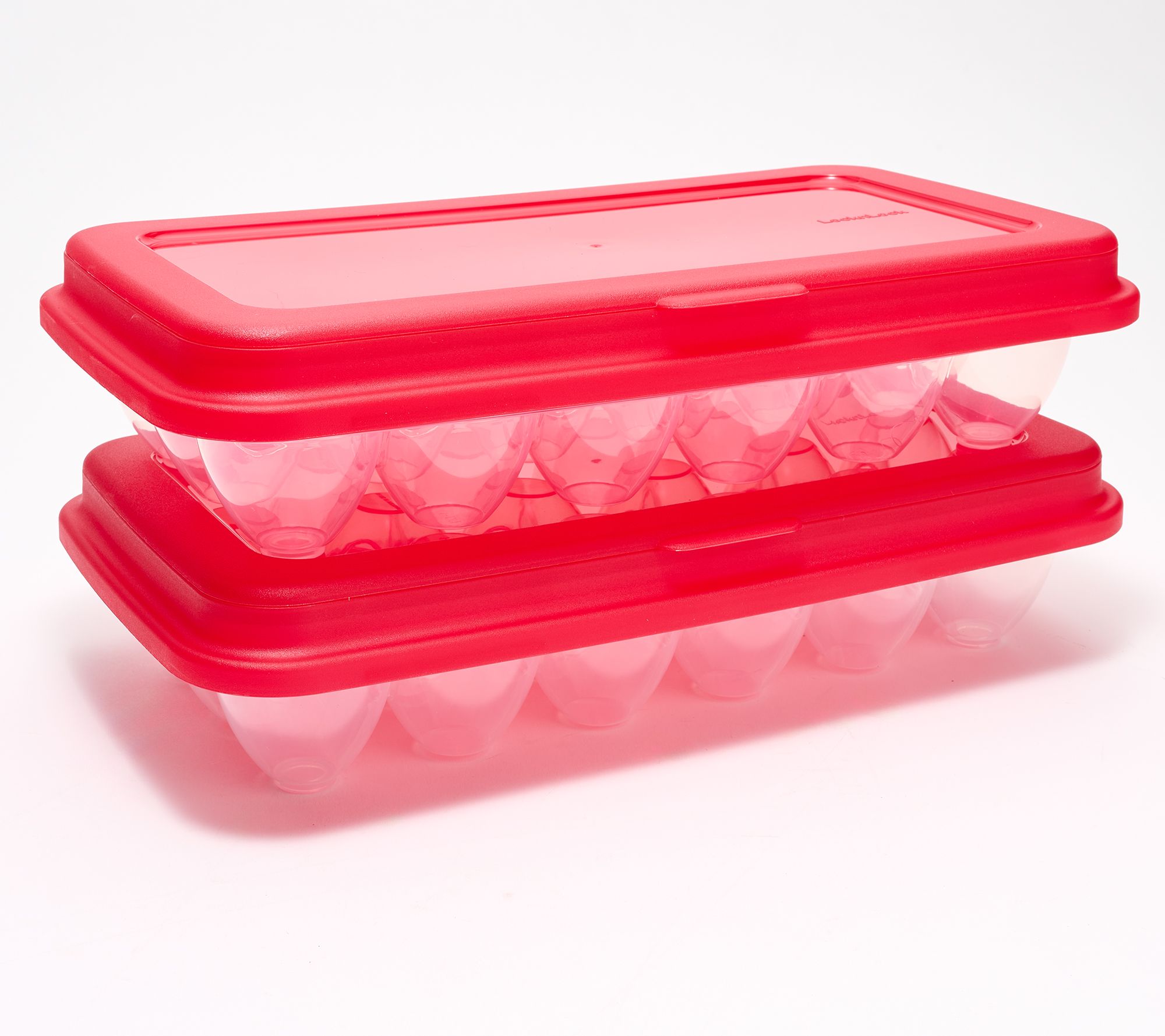 LocknLock Set of (2) 18-Egg Keepers w/ Flip Top Lids