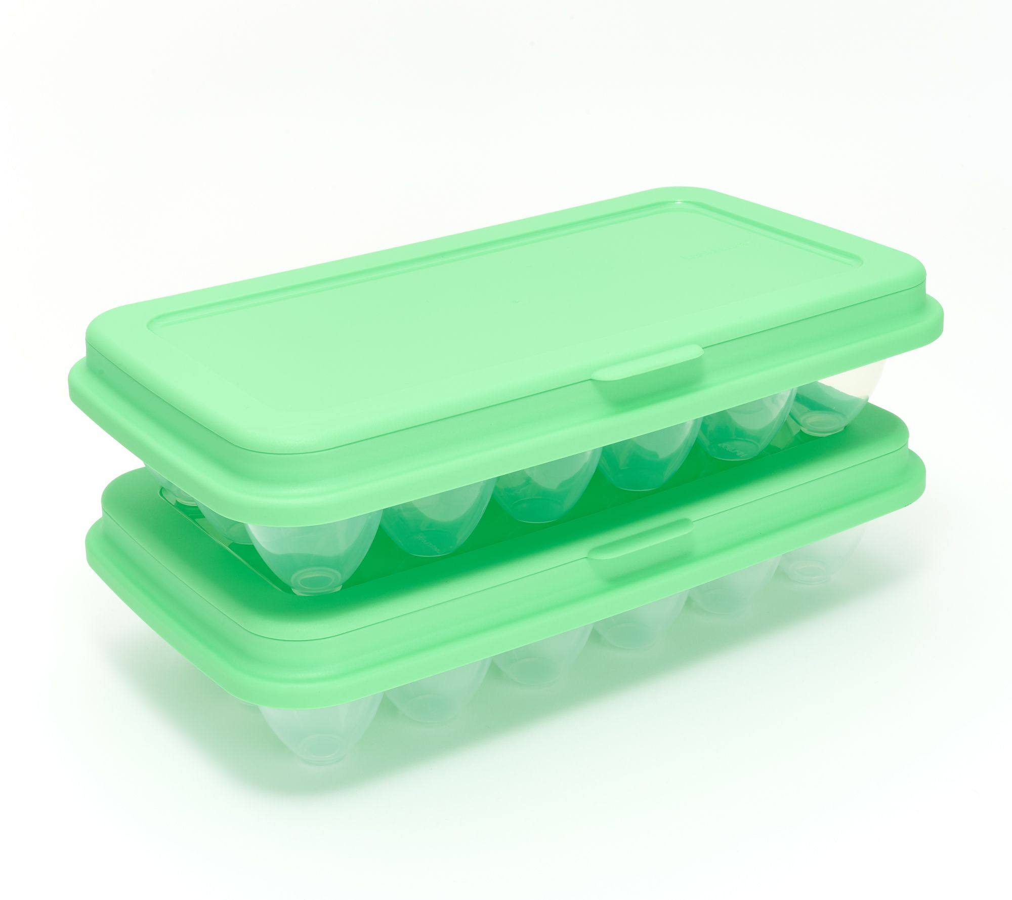 LocknLock Set of (2) 18-Egg Keepers w/ Flip Top Lids