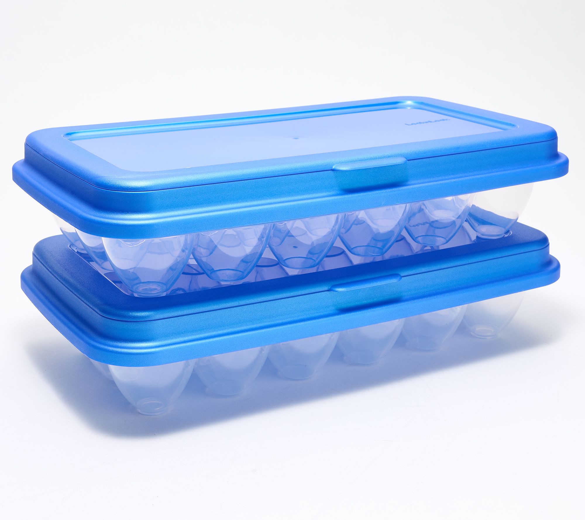 LocknLock Set of (2) 18-Egg Keepers w/ Flip Top Lids