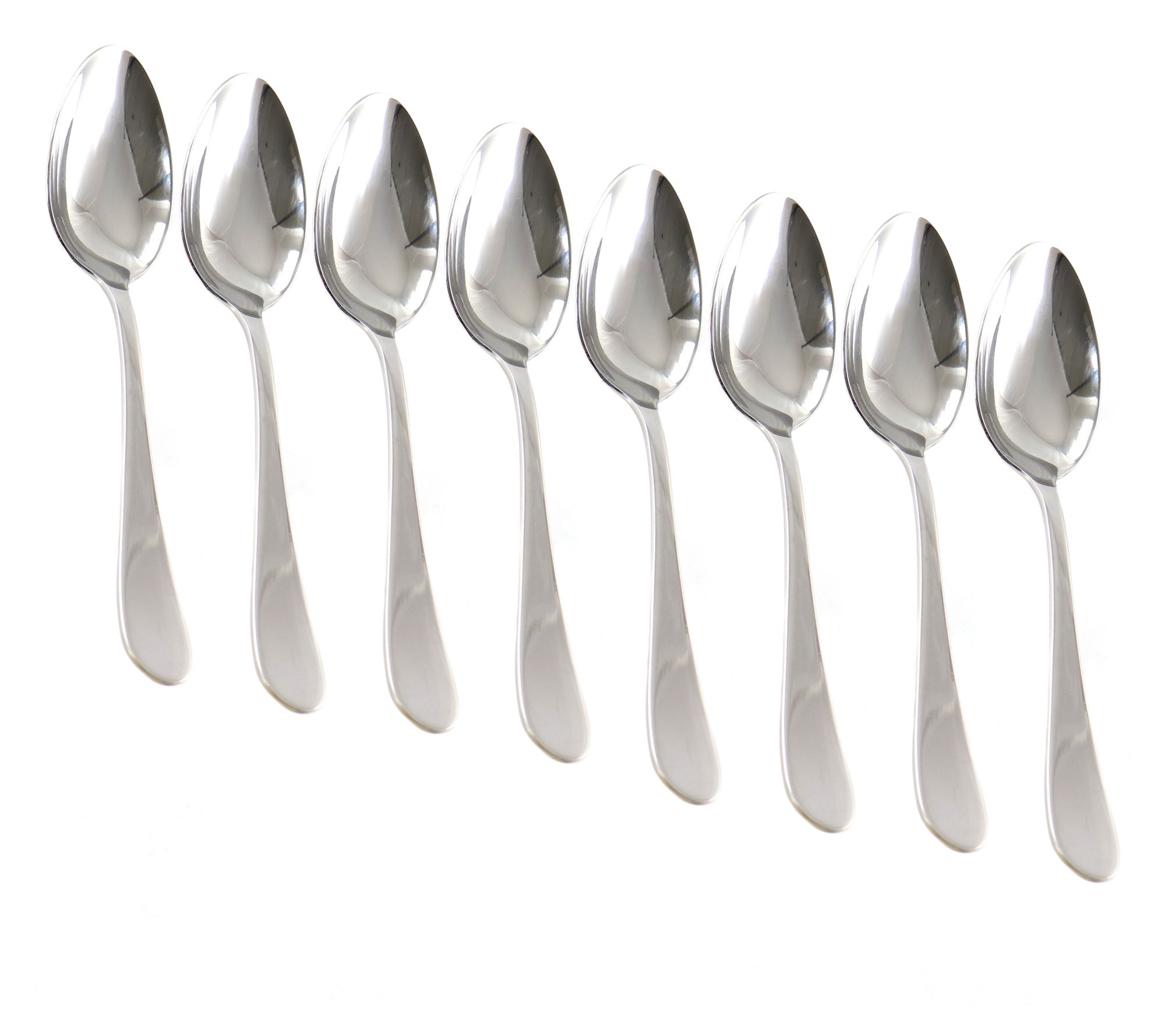 Martha Stewart Everyday 8 Piece Stainless SteelTeaspoon Set