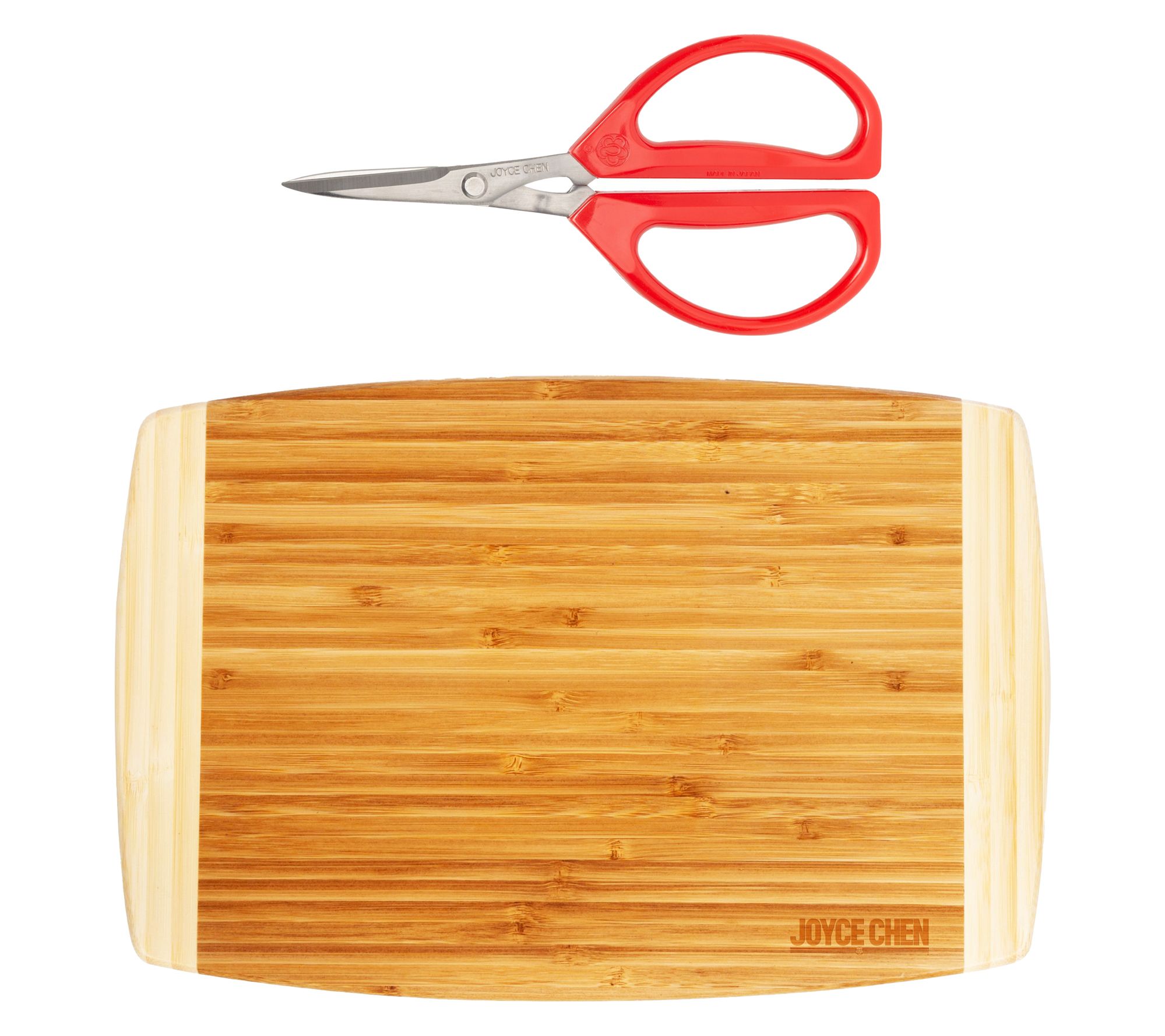 Joyce Chen 2-Piece Scissor and Cutting Board Set