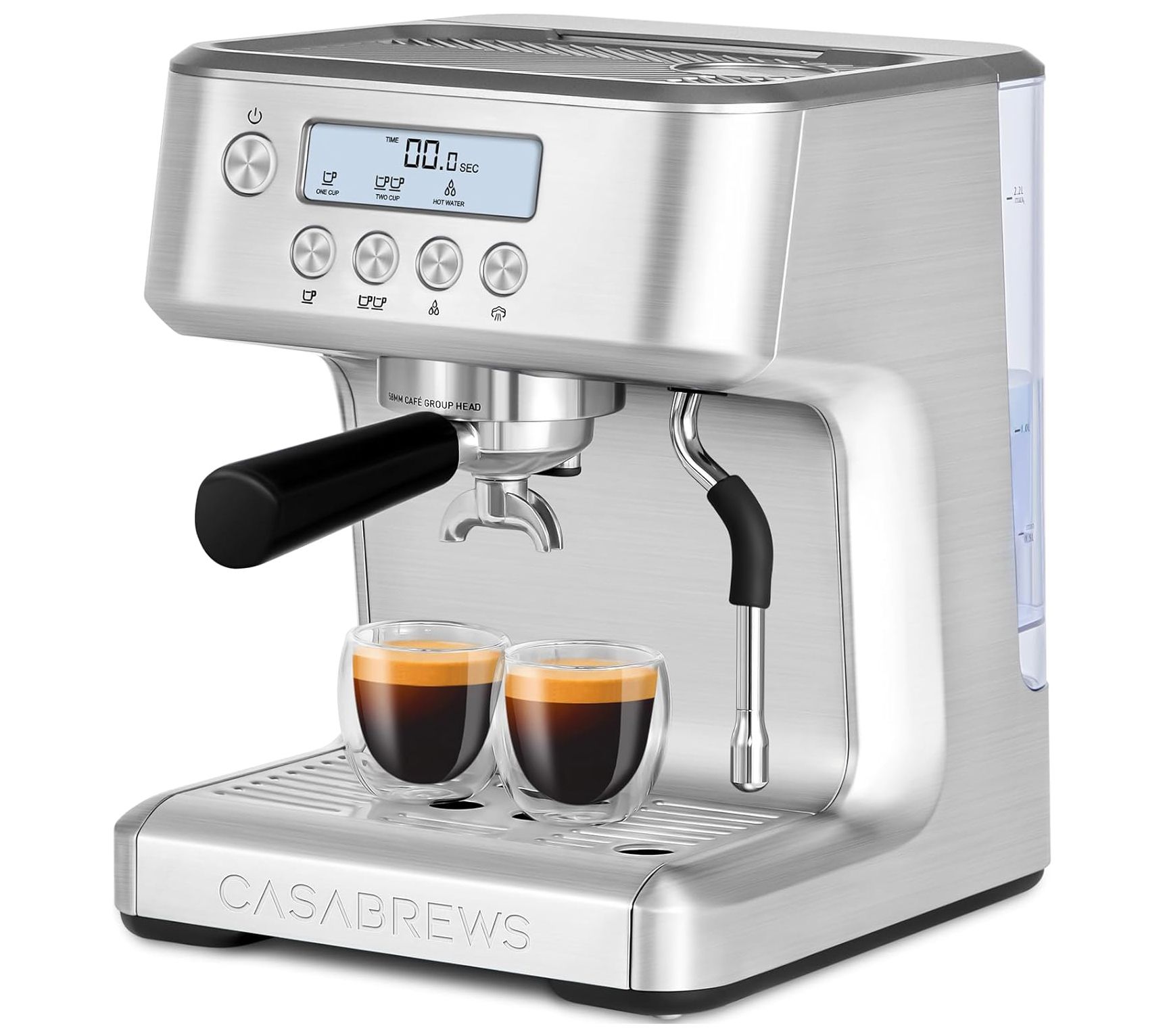 Casabrews Ultra Espresso Machine Coffee Maker w/ Milk Frother