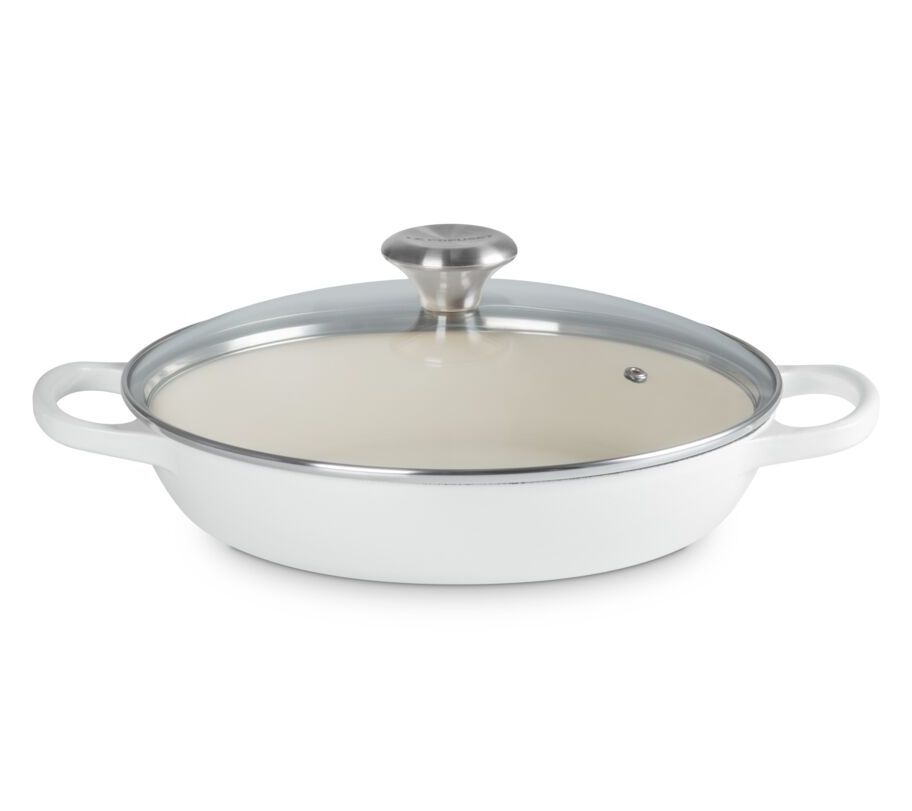 Le Creuset 2.25qt Signature Braiser with GlassLid
