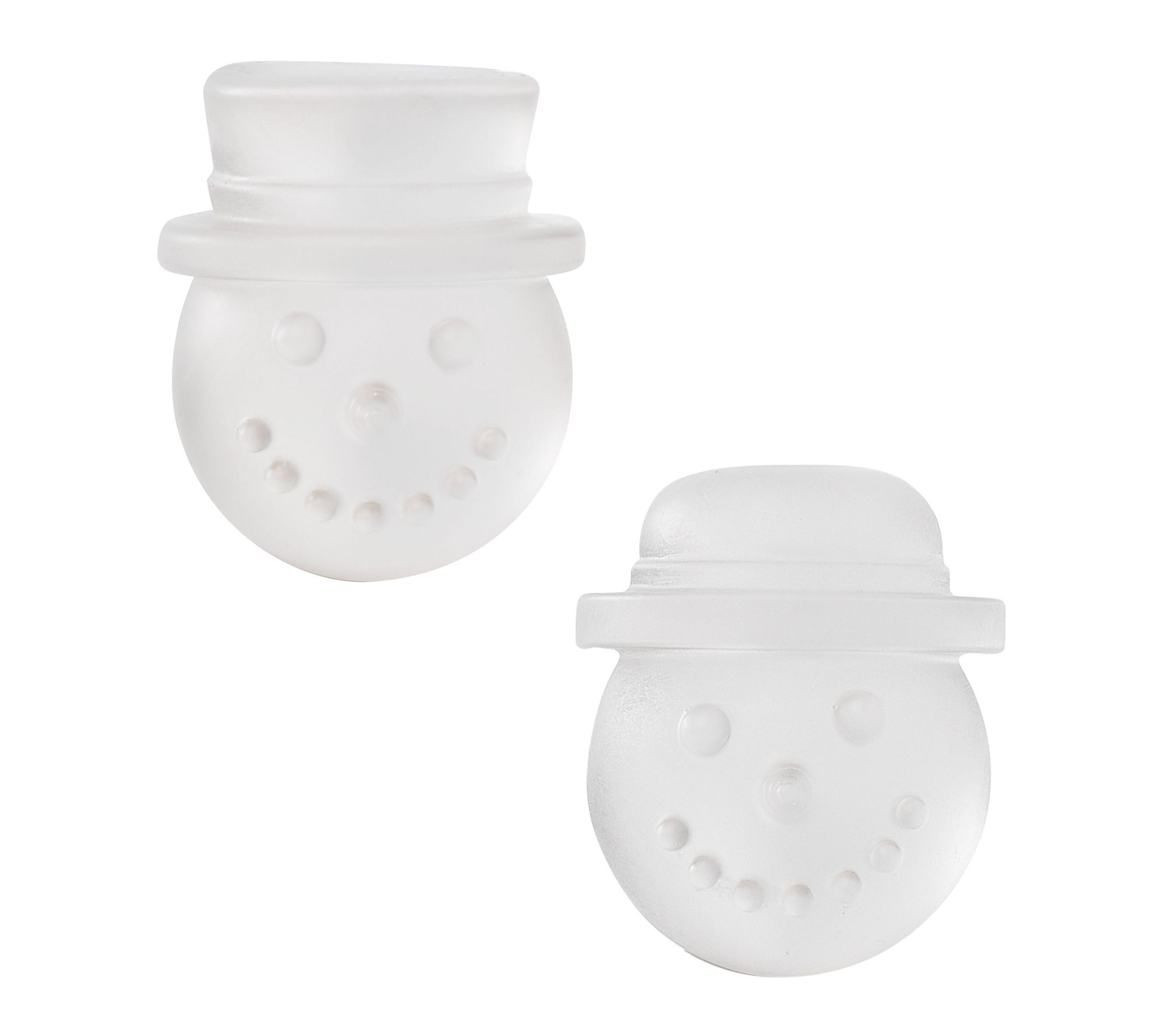 Tovolo Holiday Snowman Top Hats Ice Mold Set of2