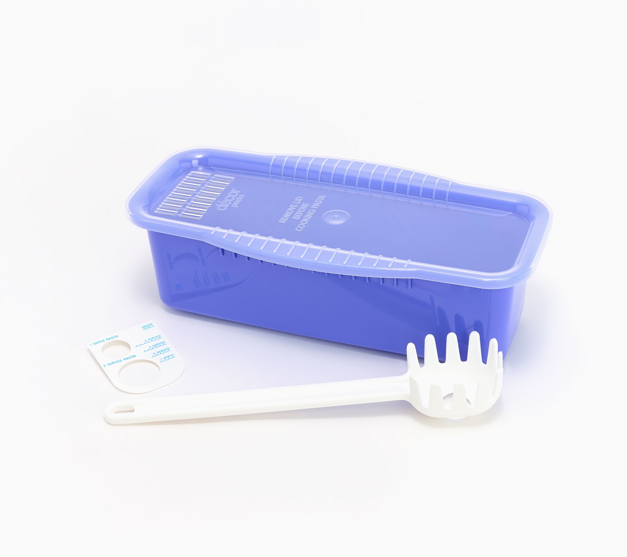 Decor Microwave Pasta Maker w/ Tools