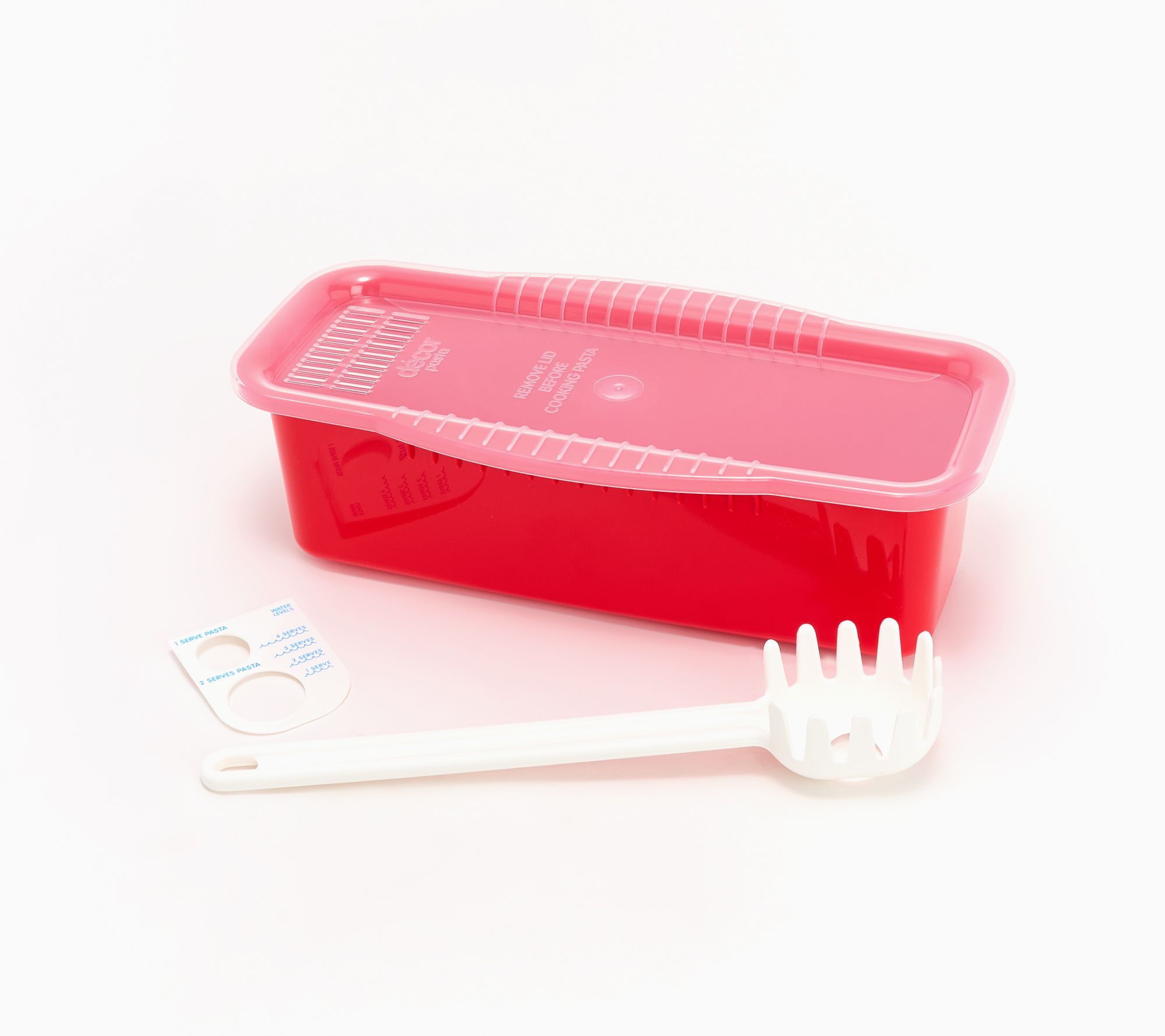 Decor Microwave Pasta Maker w/ Tools