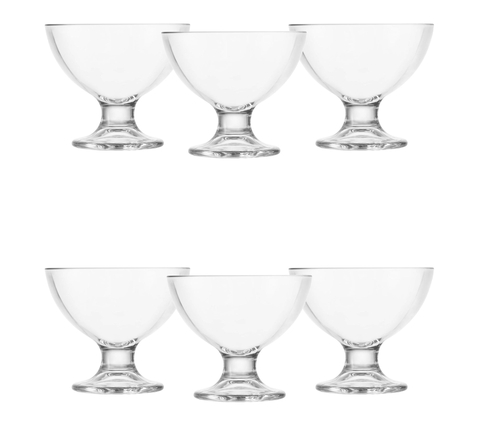 10 Strawberry Street Set of 6 Mughetto Sundae Dish