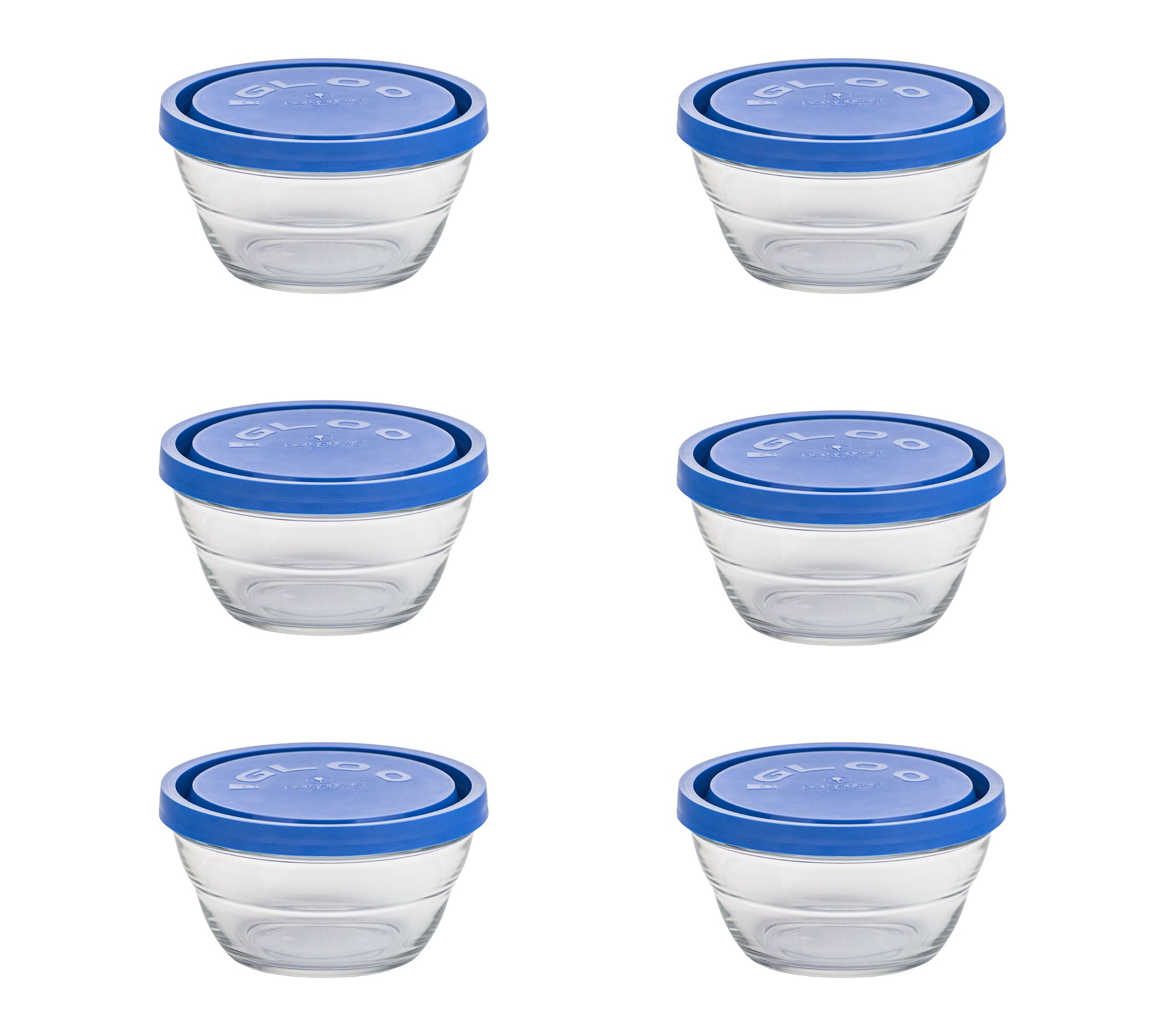 10 Strawberry Street Set of 6 Small Lambada Serve & Store Bowl