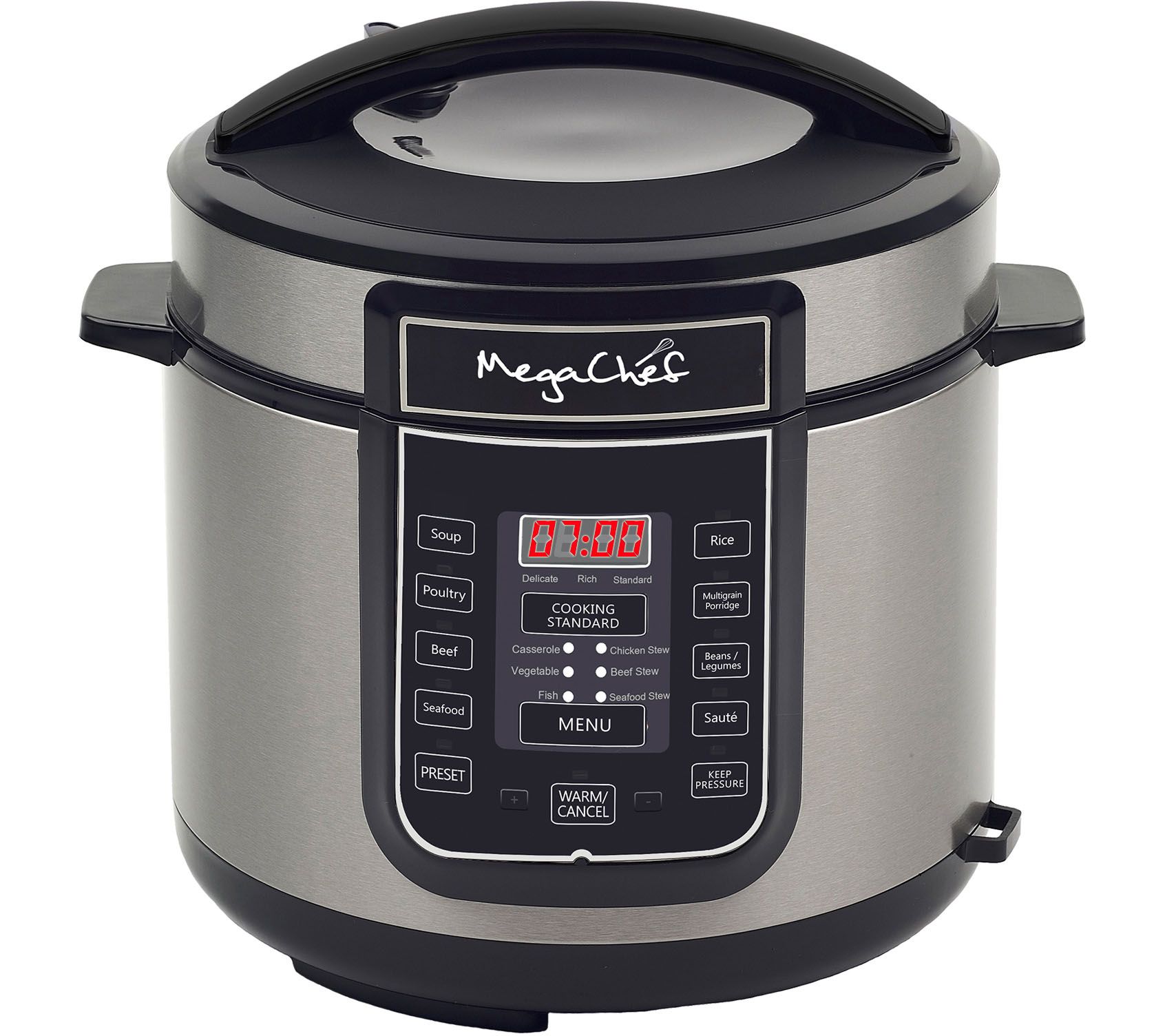 iQ Black 6 Qt Multi-Functional WIFI Smart Pressure Cooker slow cooker