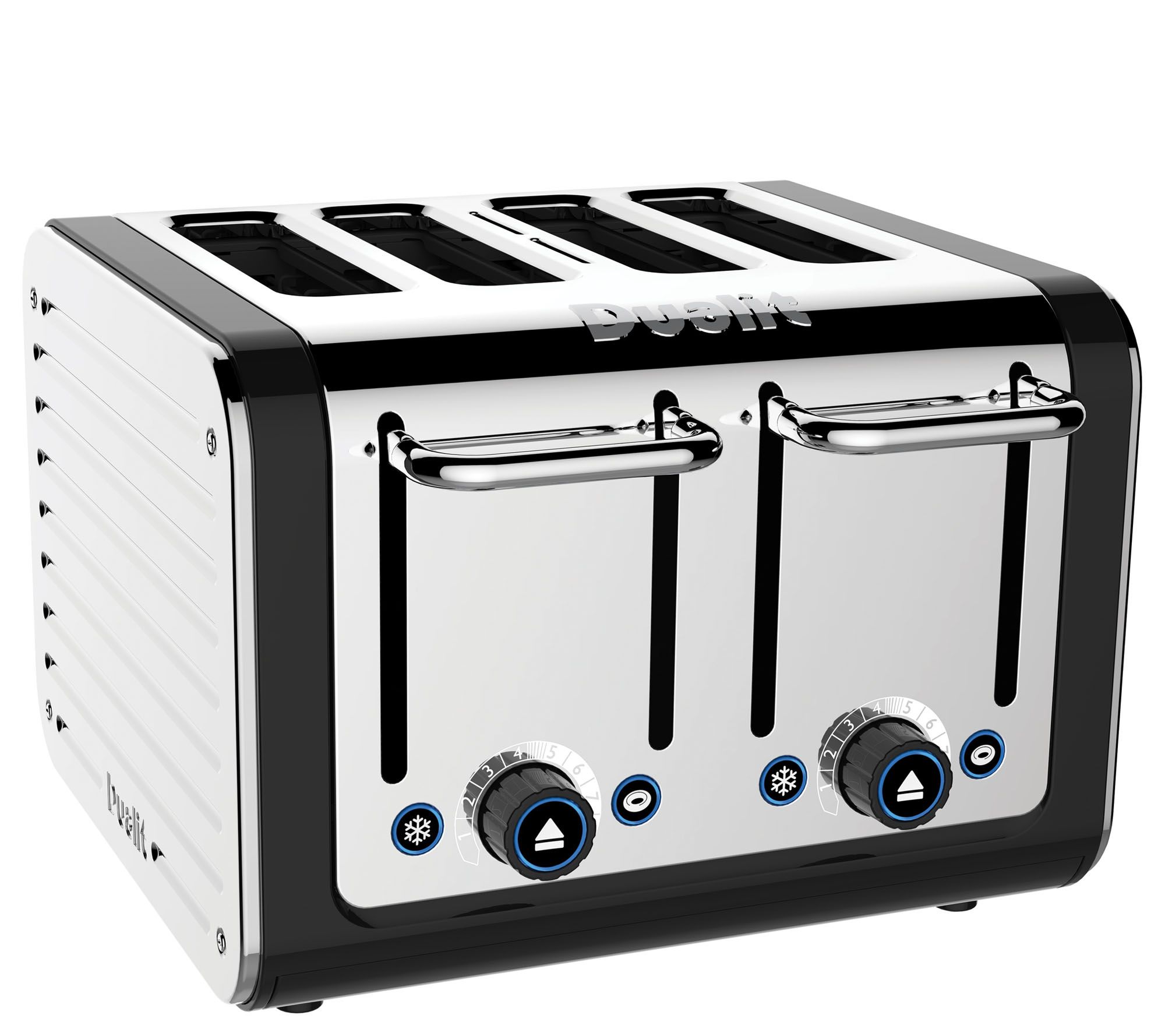 Dualit Extra-Wide 4-Slice Toaster in Polished Chrome