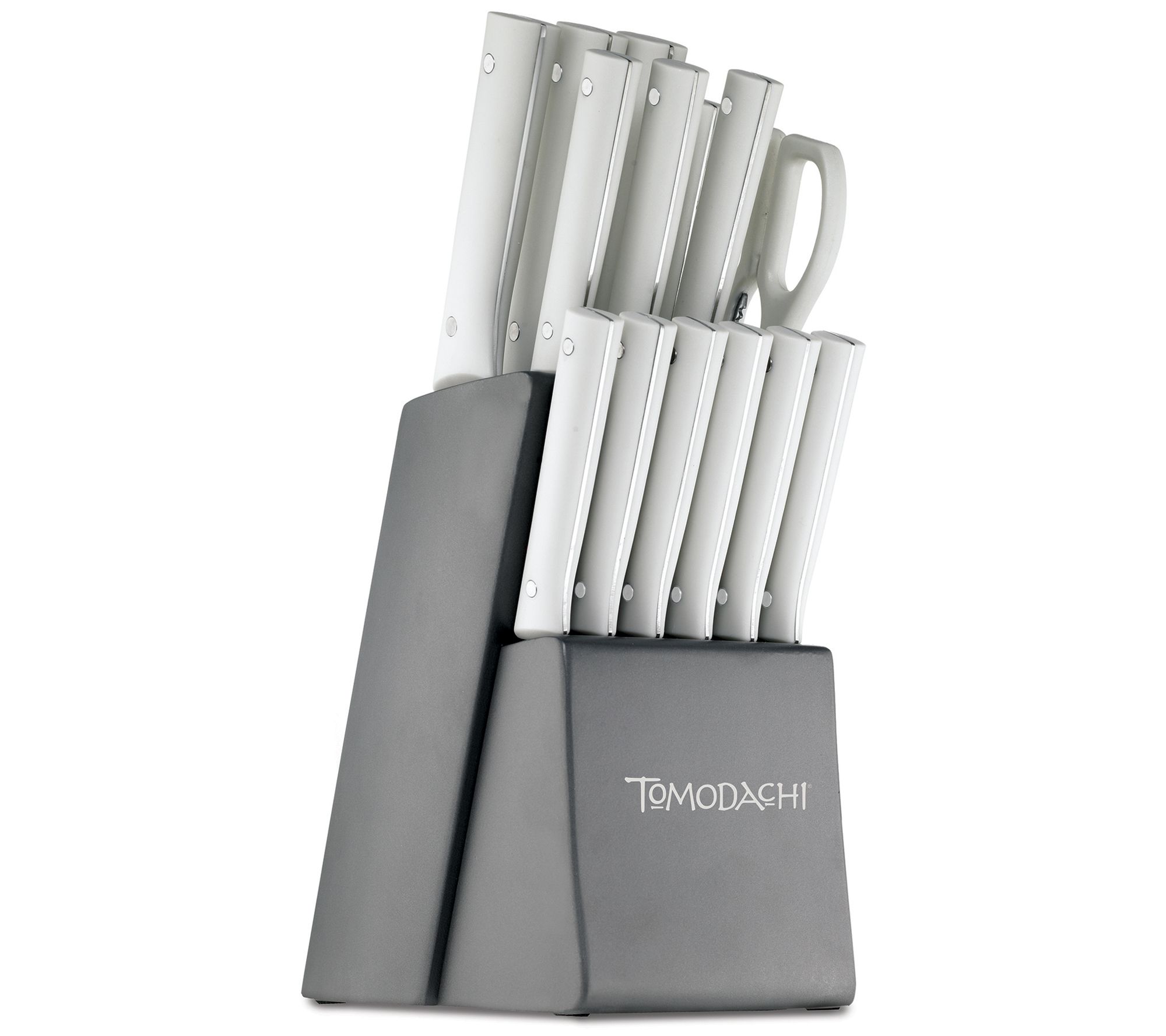 Tomodachi by Hampton Forge, Rainbow Titanium 10 Piece Cutlery Set