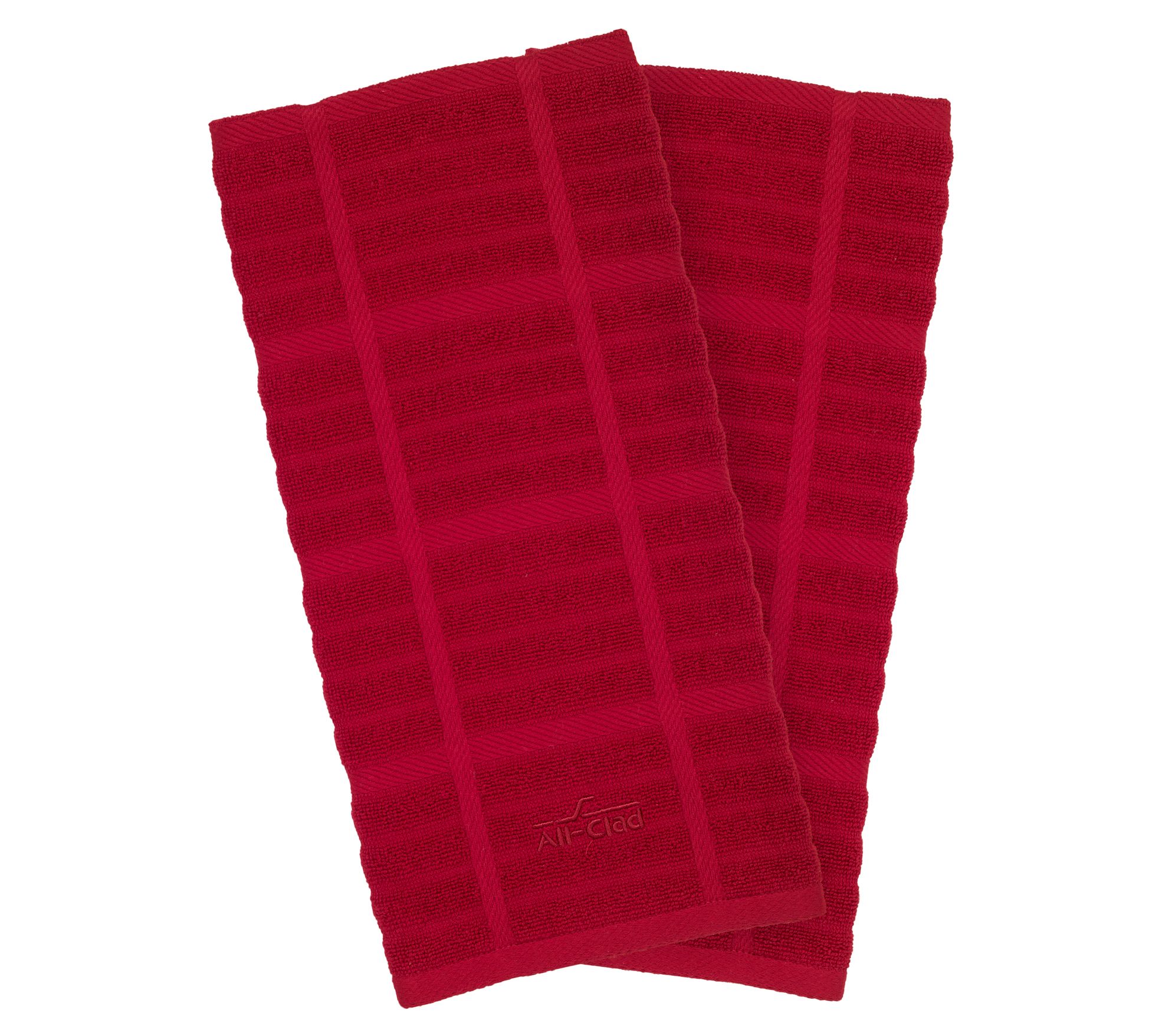All-Clad 17x30" 2 Piece Solid Kitchen Towel S et