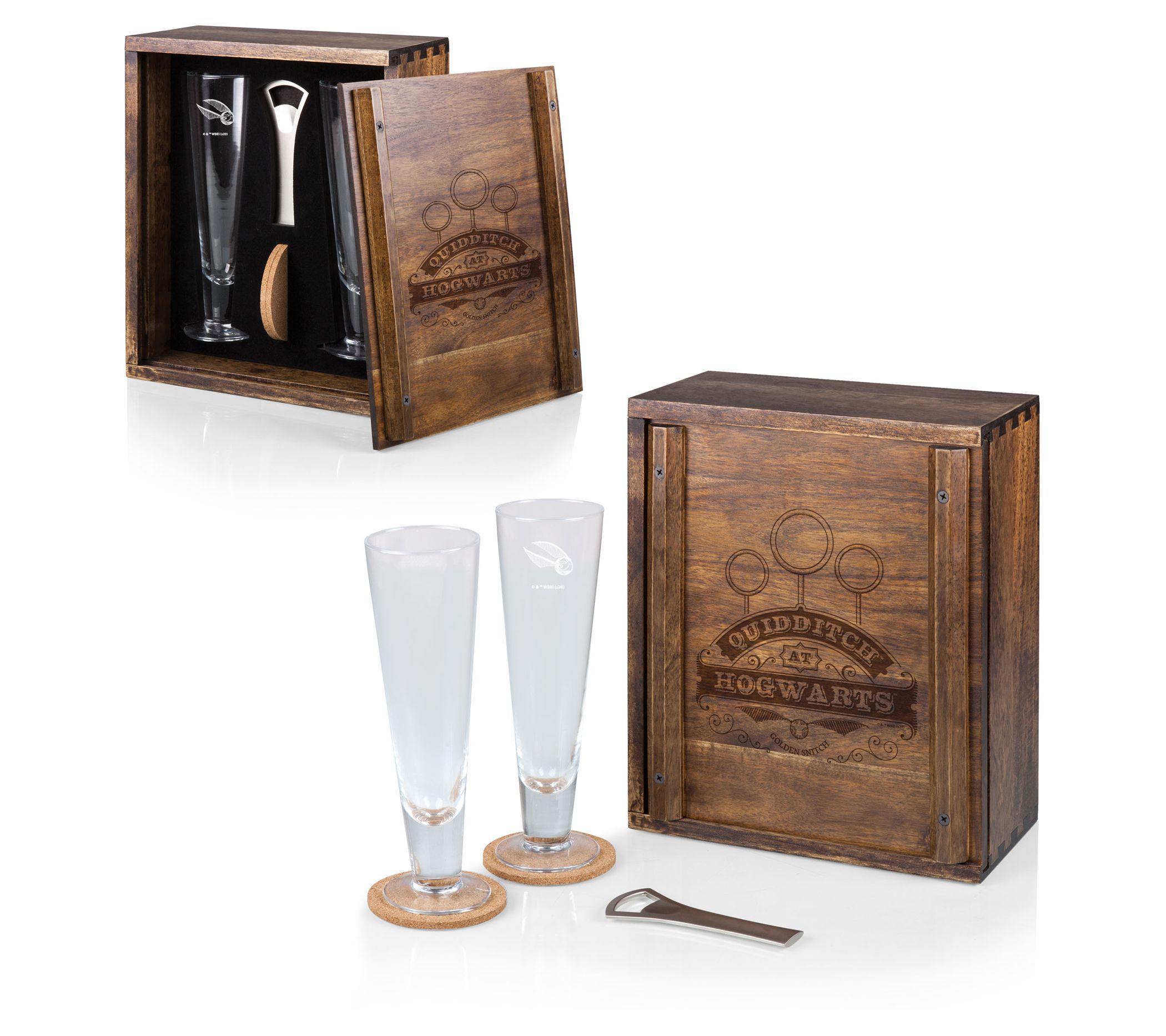 Legacy Harry Potter Quidditch Beverage Glass Gift Set