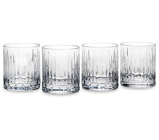 Reed and Barton Soho 4-piece Double Old Fashioned Glass Set