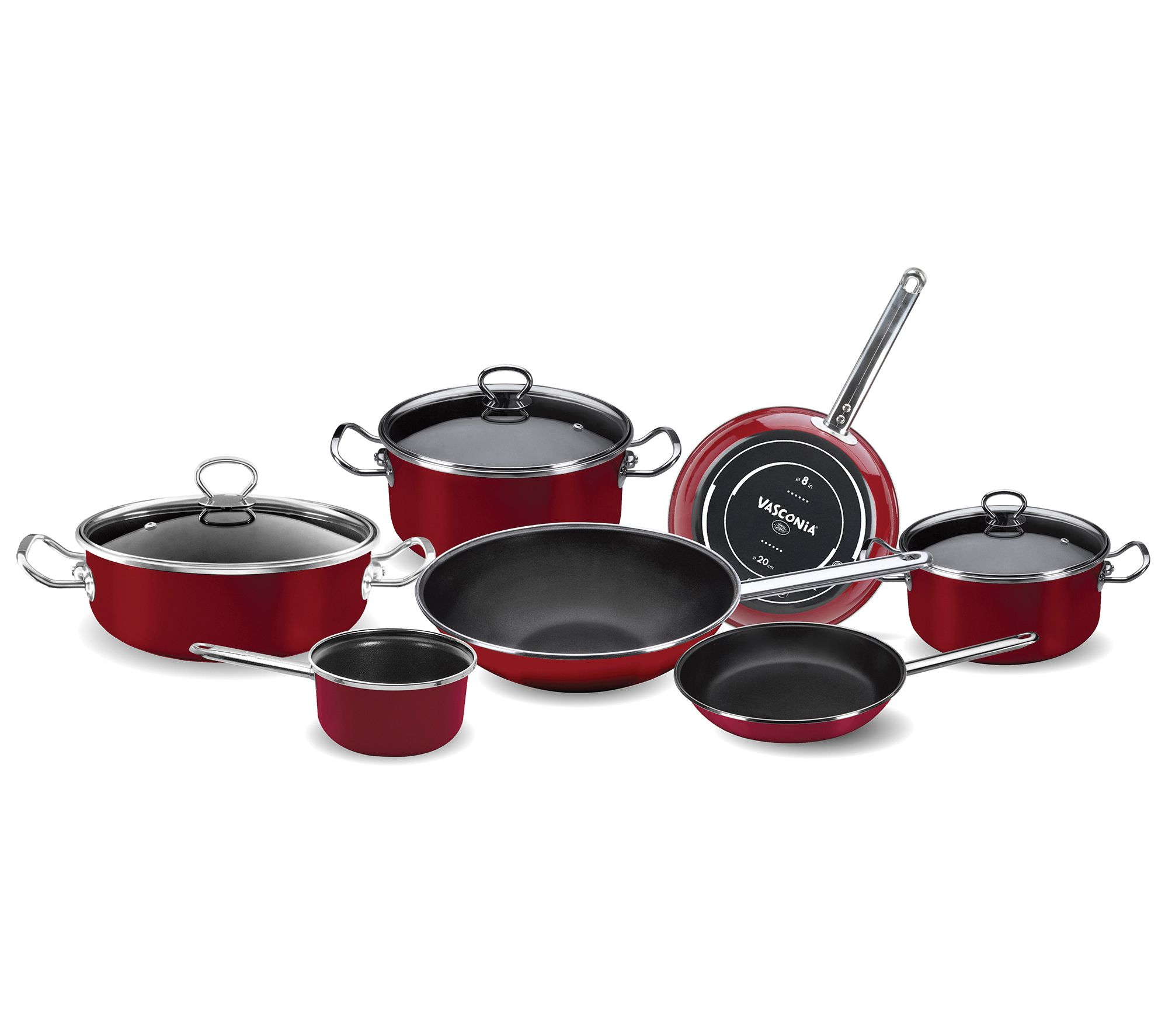 VASCONIA Elegance 10-Piece Cookware Set