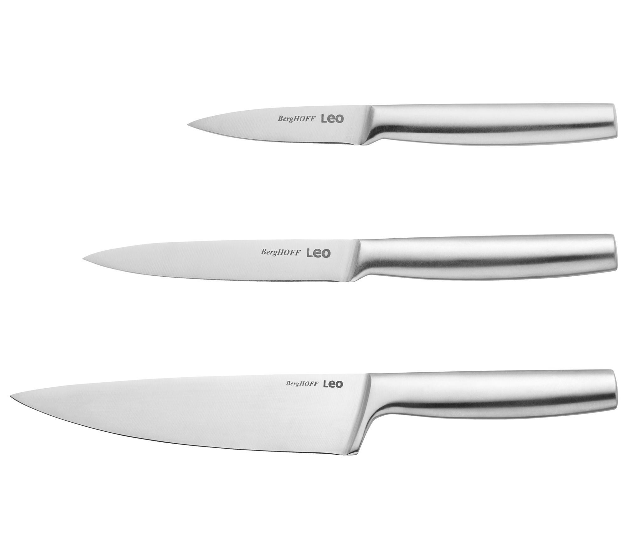 BergHOFF Legacy Stainless Steel 3Pc Starter Knife Set