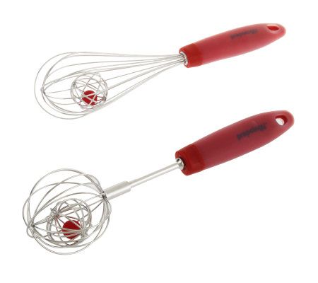 Red Whisks, set of 2 - Whisk