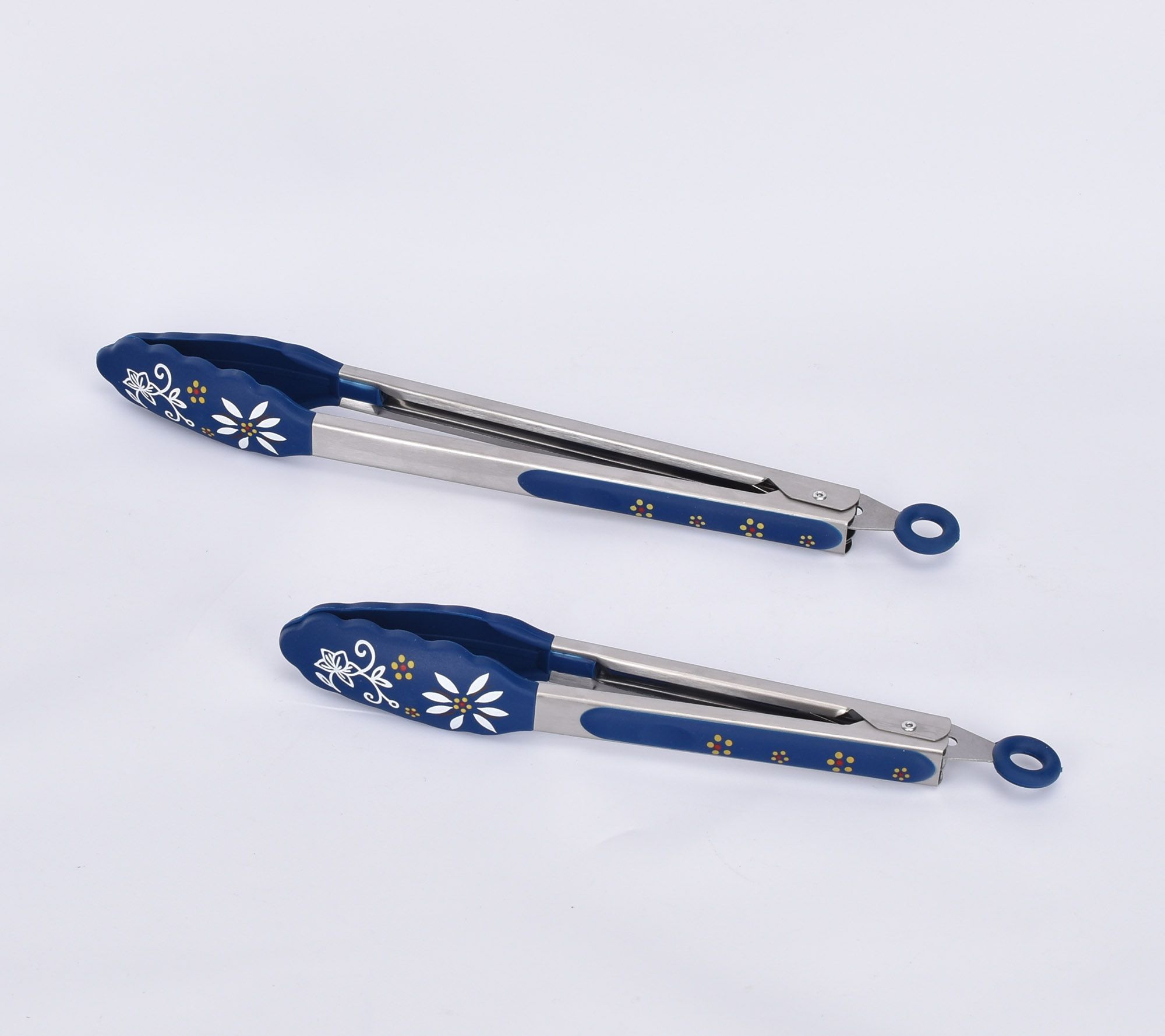 9 & 12 Silicone Tongs (2 Piece Set)