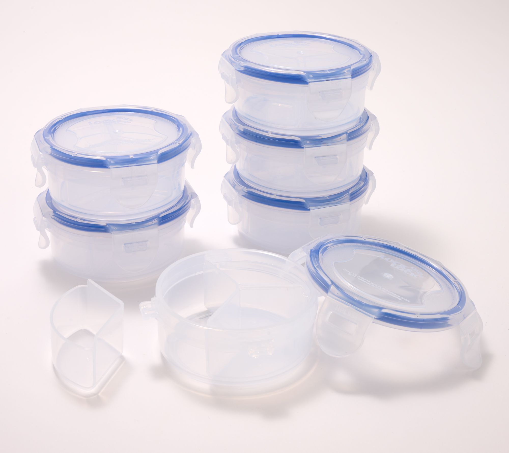 LocknLock Set of 6 Pill Case Organizers