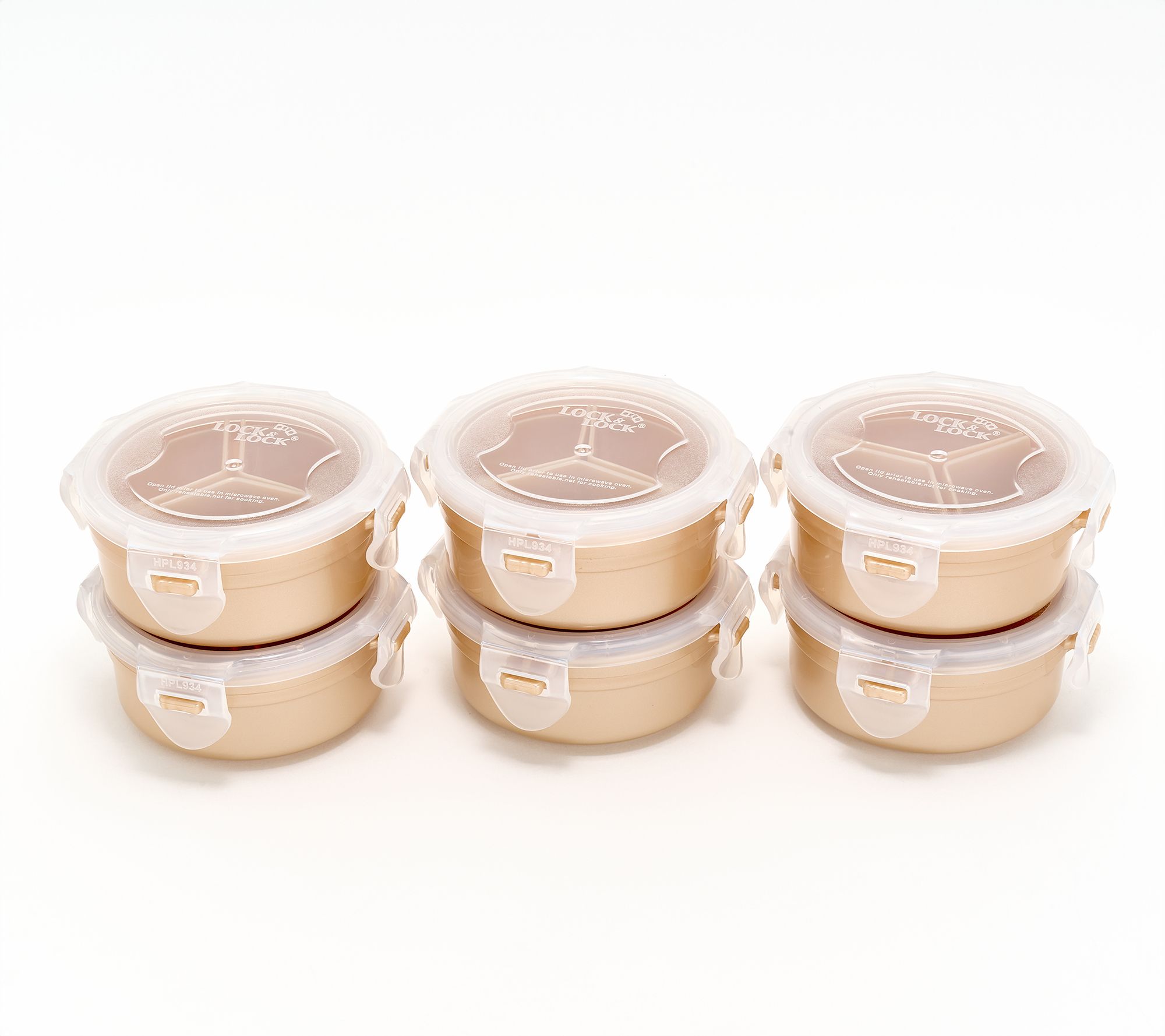 LocknLock Set of 6 Pill Case Organizers