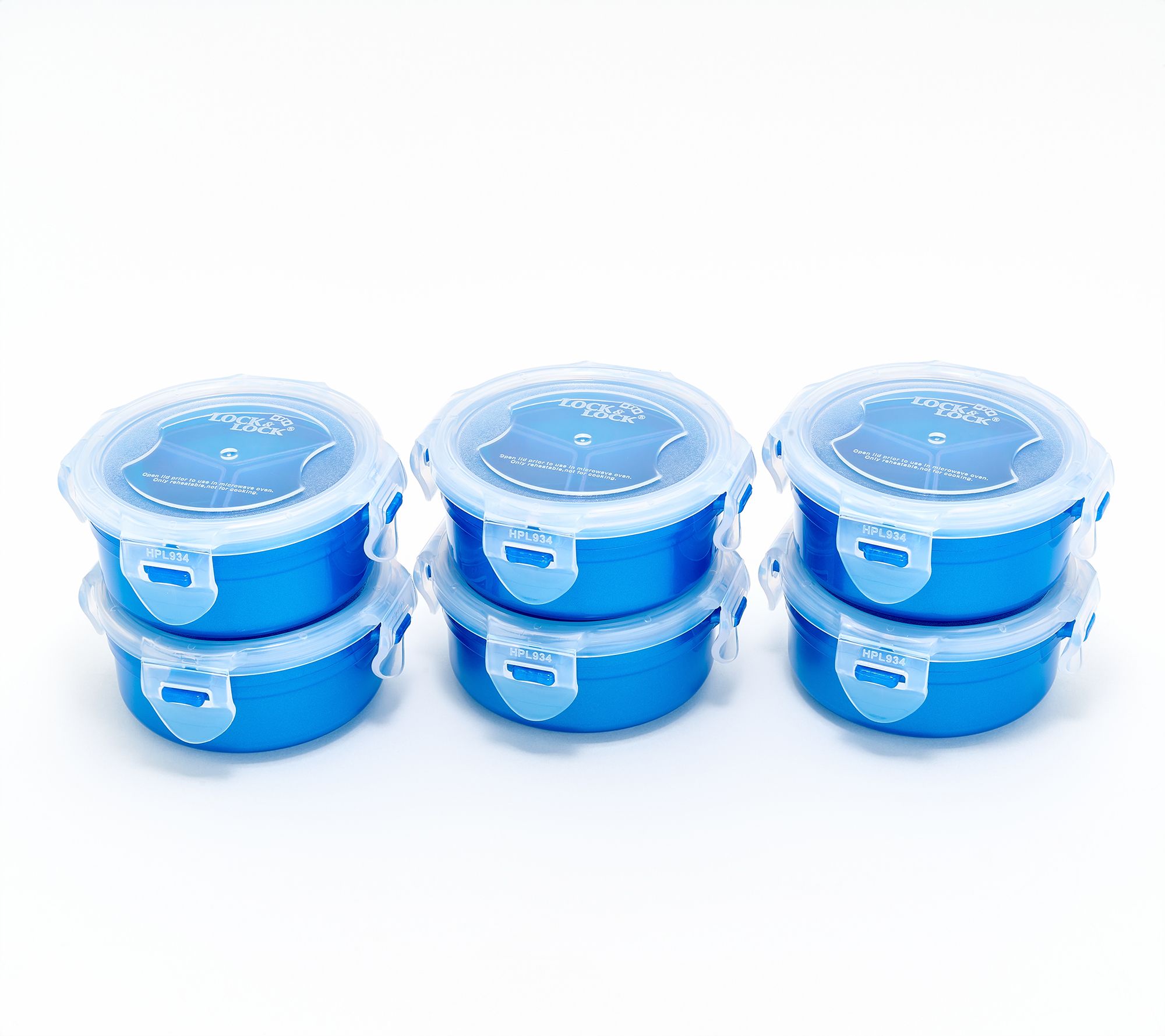 LocknLock Set of 6 Pill Case Organizers