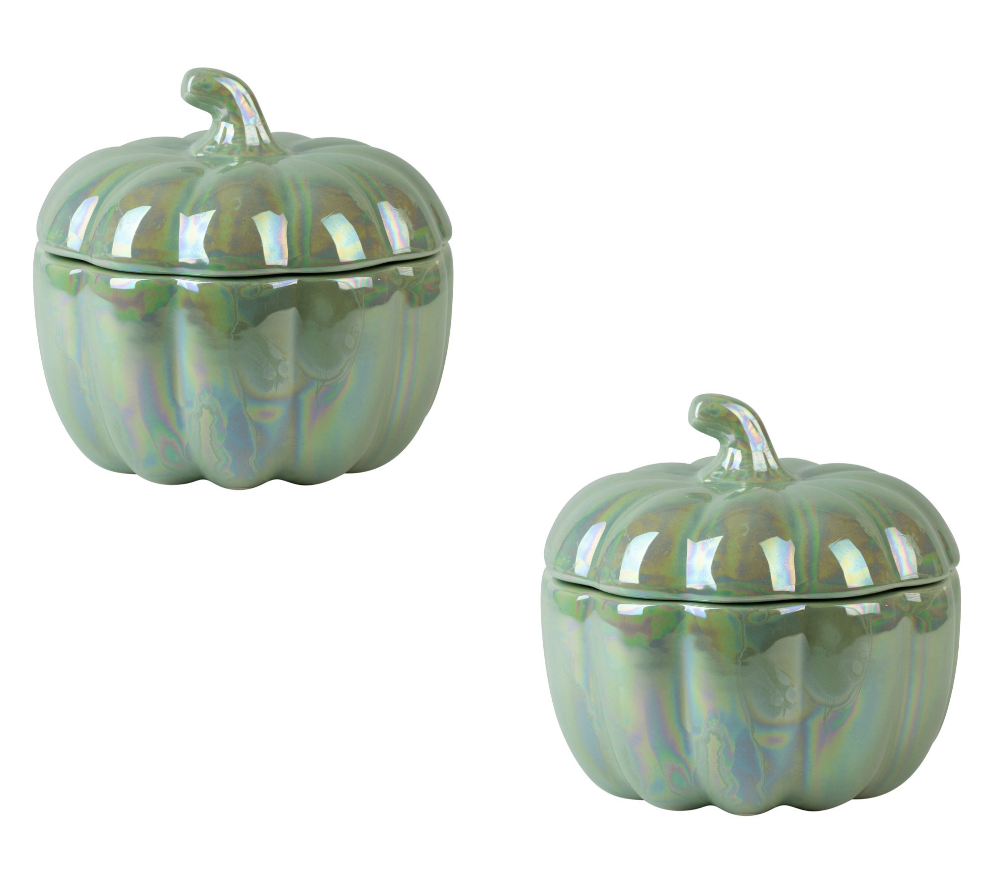 10 Strawberry Street Pumpkin Covered Dish Canister