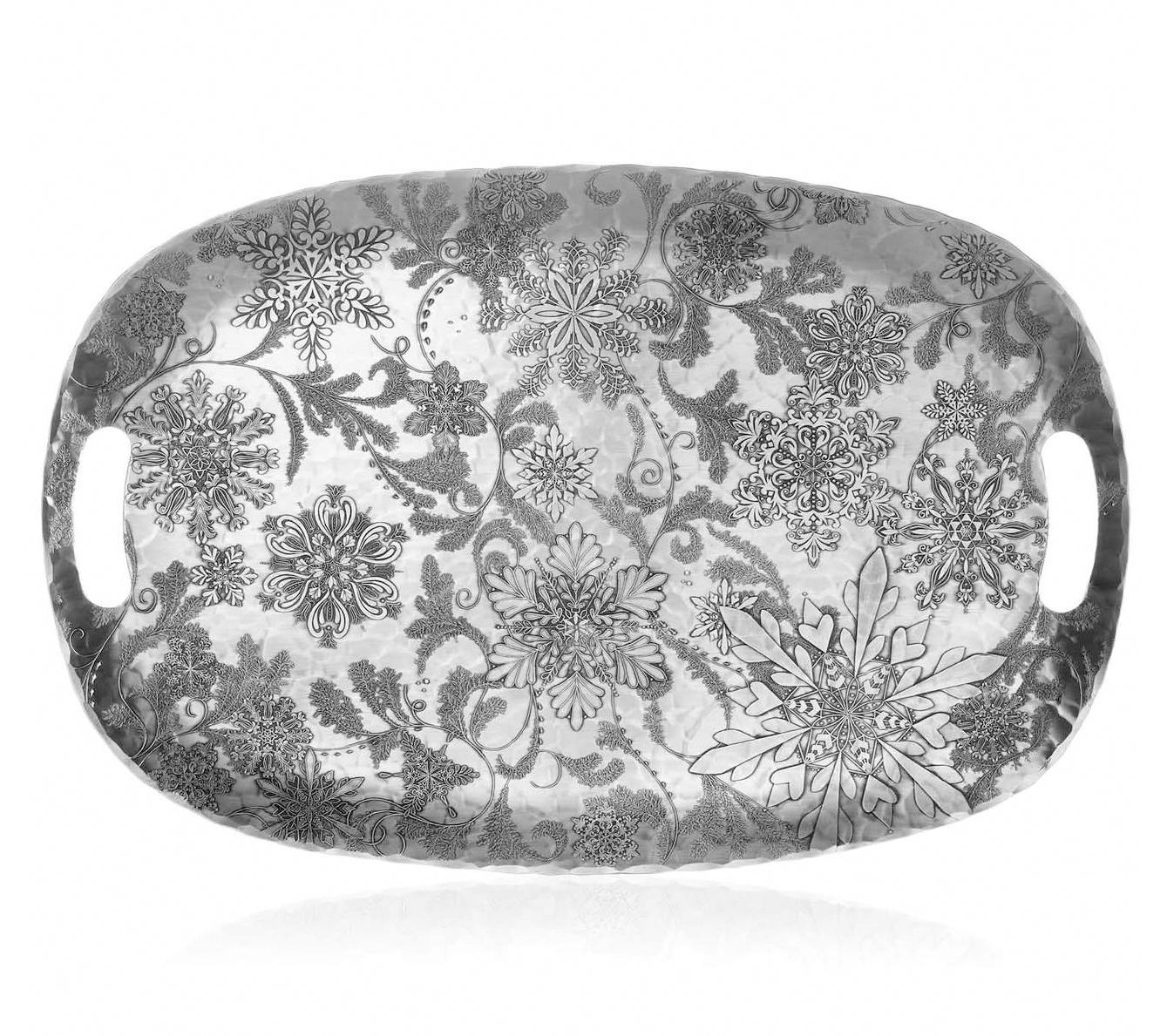Wendell August Wintersong Design Luncheon Tray