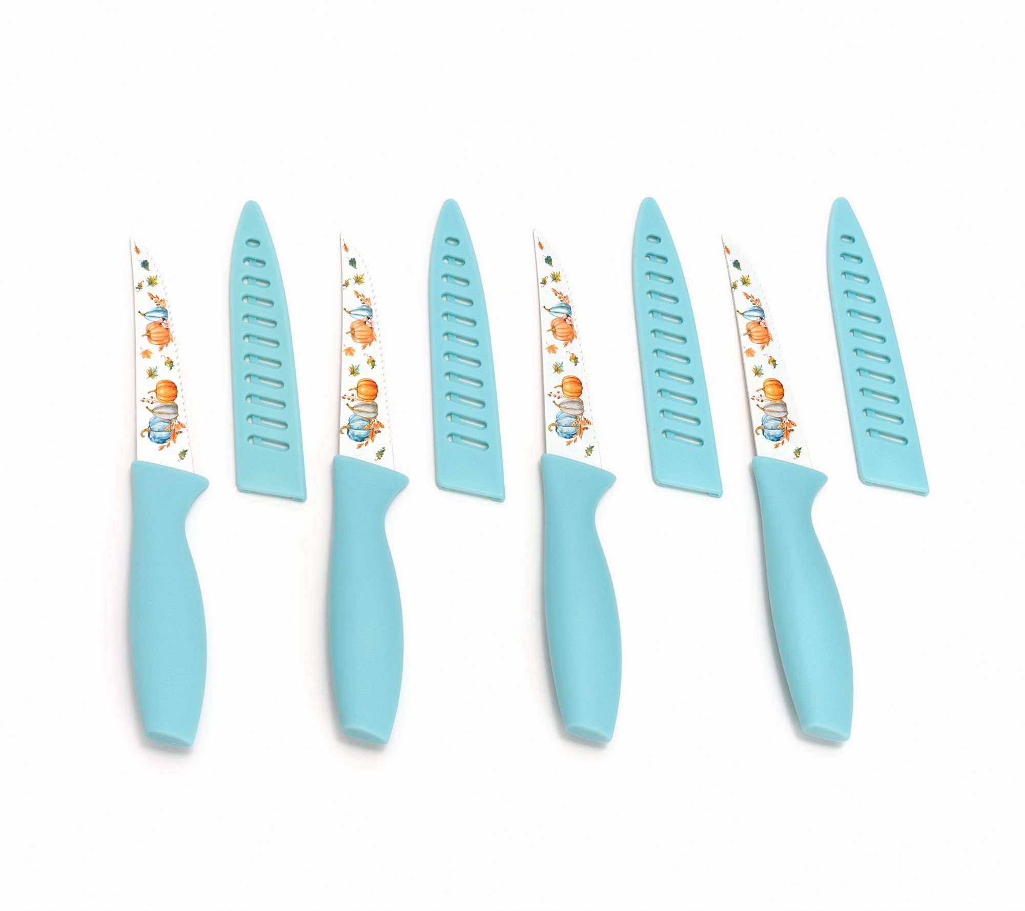 "As Is" Temp-tations Seasonal Set of (4) 5" Steak Knives