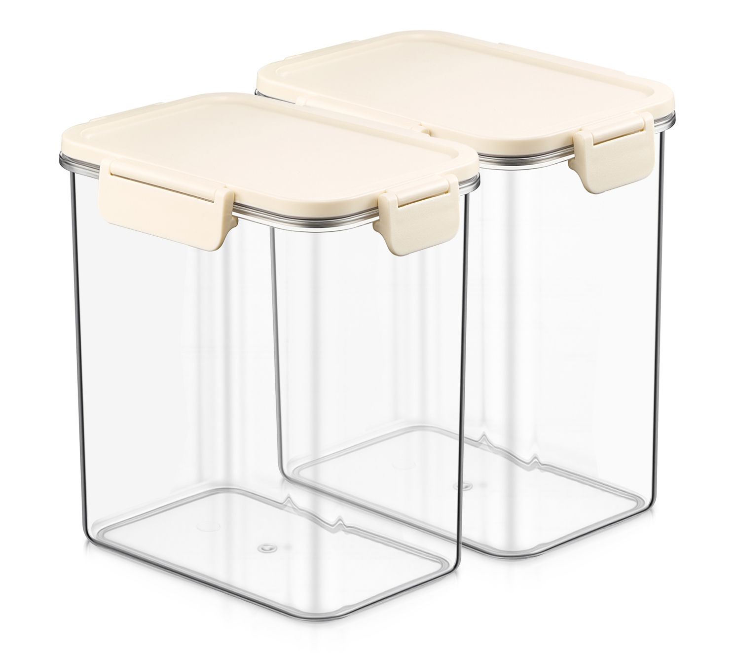Sorbus Airtight Plastic Food Container, MediumRectangle-2 Pk