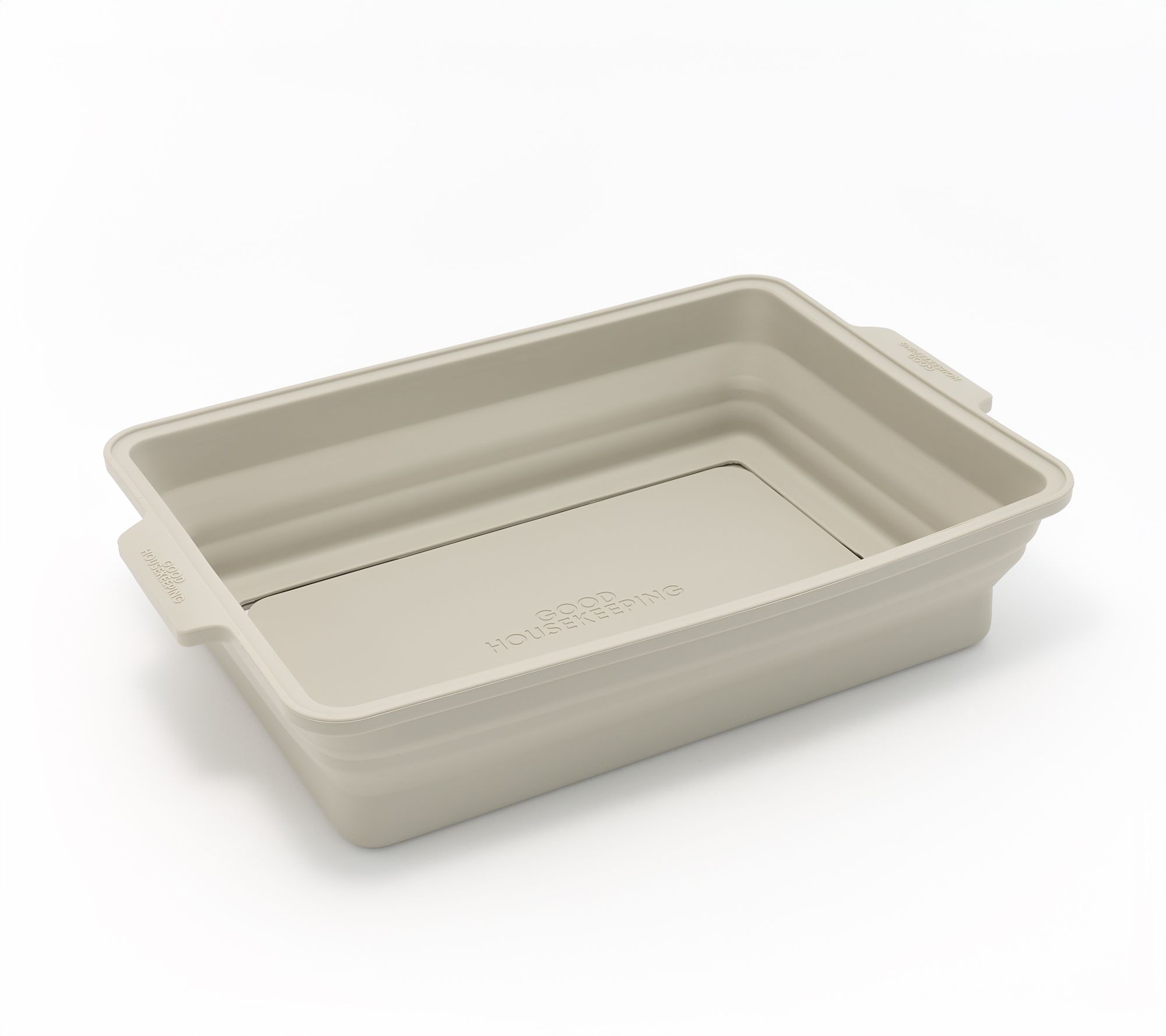 "As Is" Good Housekeeping Collapsible Glass/Silicone Baking Pan
