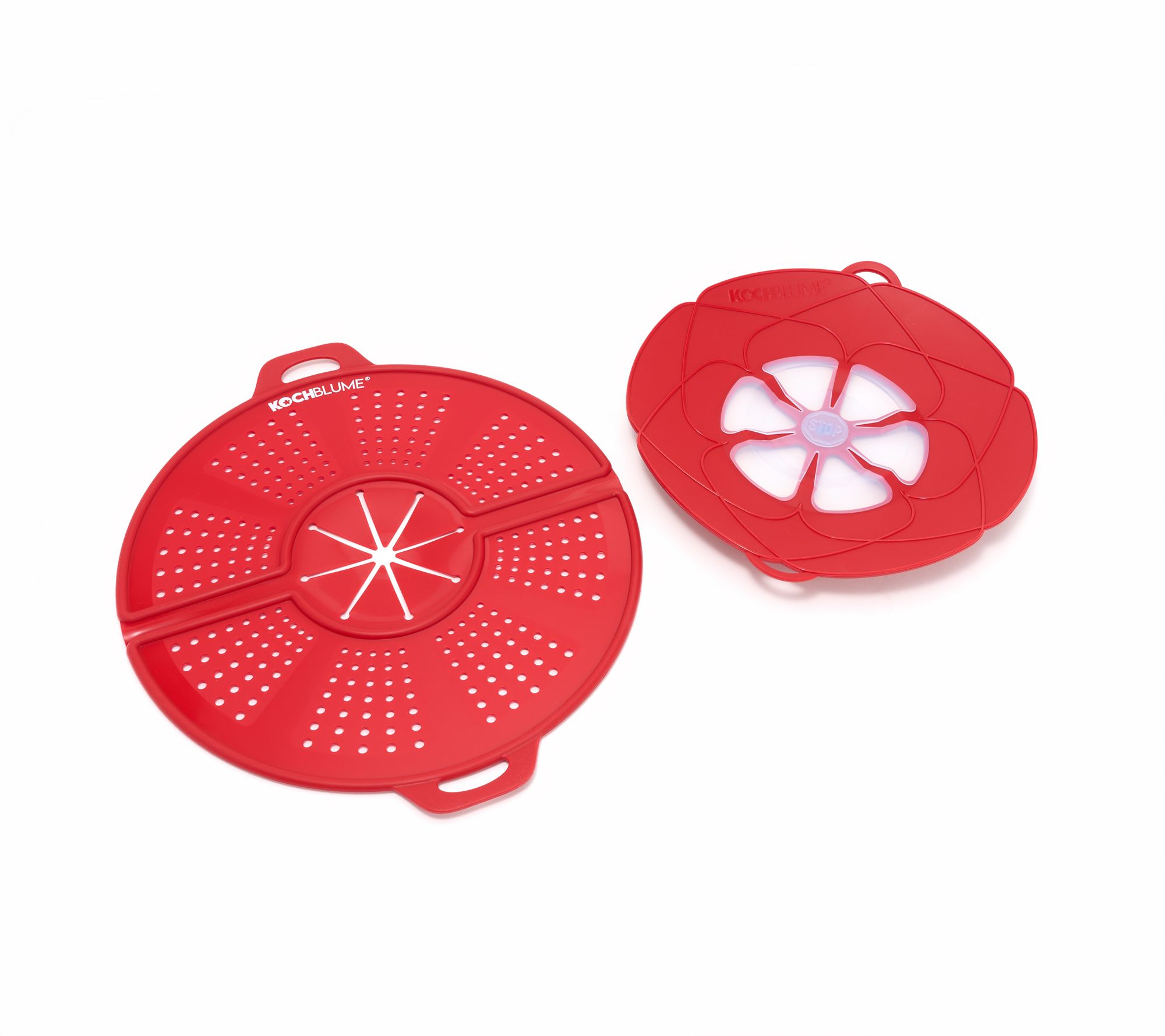 "As Is" Kochblume Splatter Guard and Spill Stopper Set