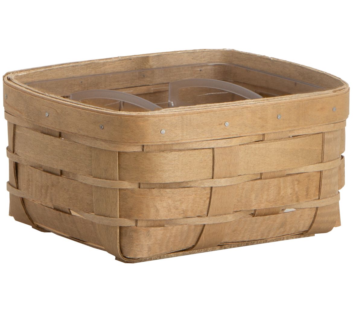 Longaberger Small Basket Bin Basket 5-Way Divided Protector