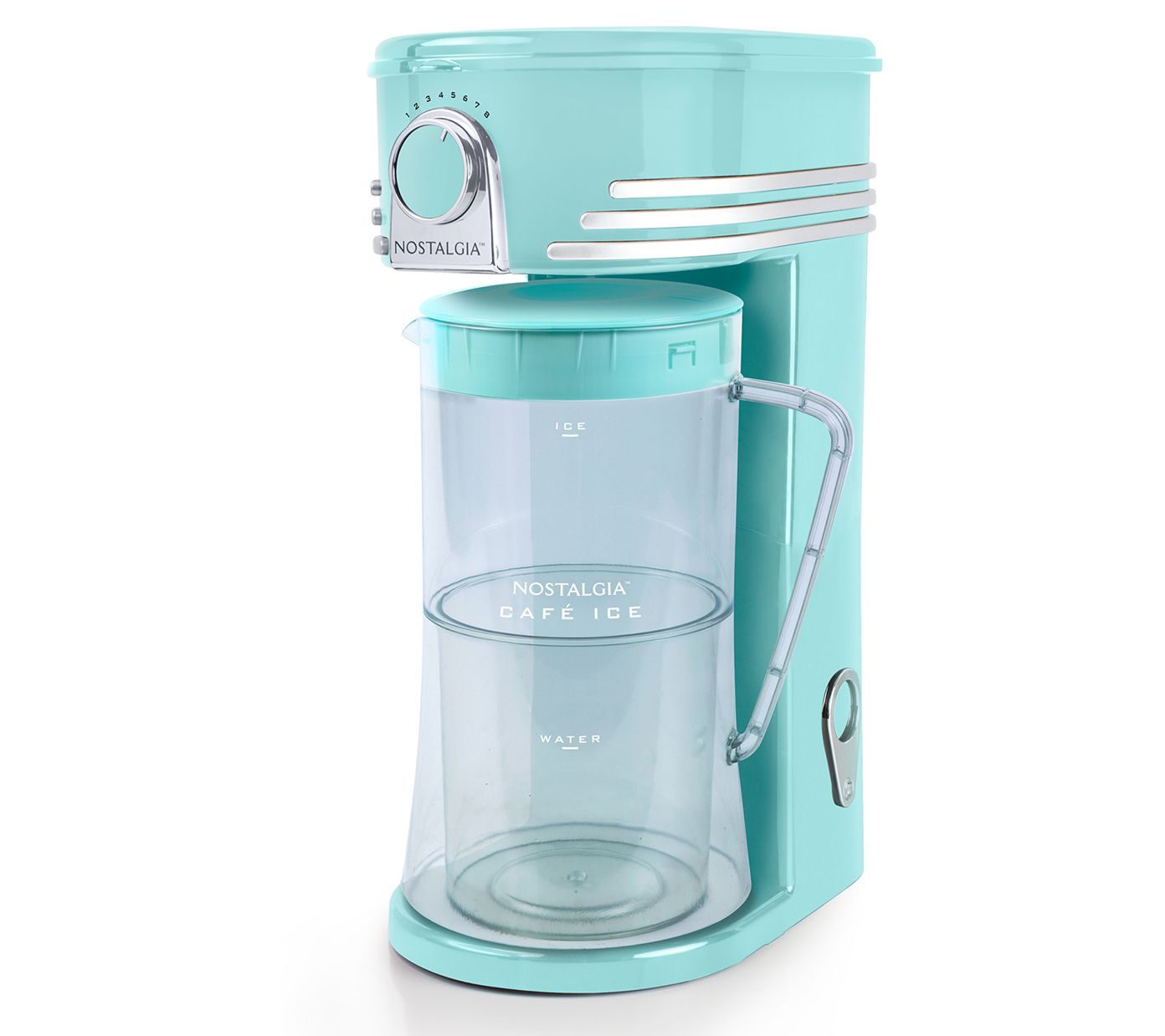 Nostalgia Ice Brewed Tea & Coffee Maker with Plastic Pitcher