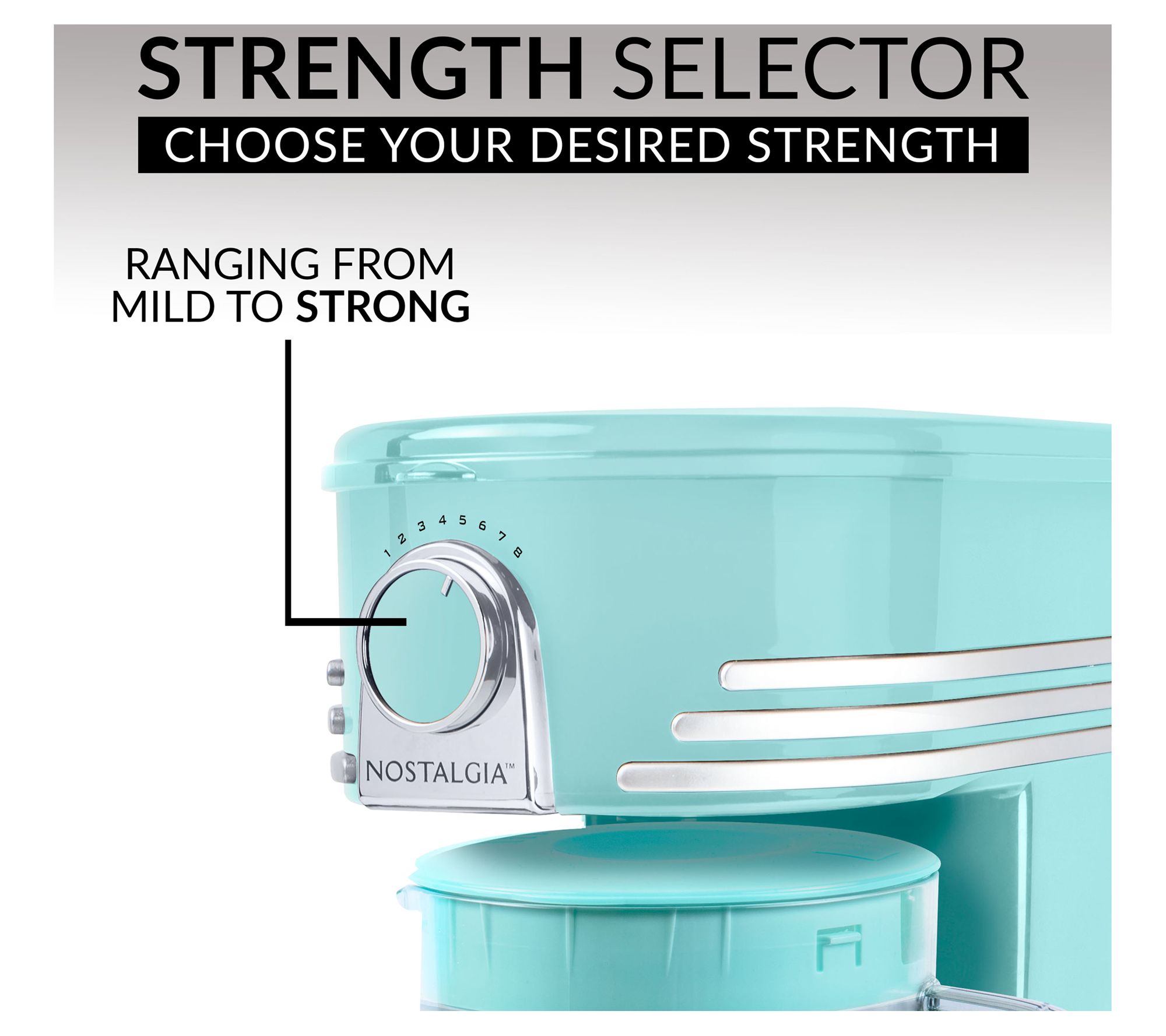 Nostalgia Ice Brewed Tea & Coffee Maker with Plastic Pitcher