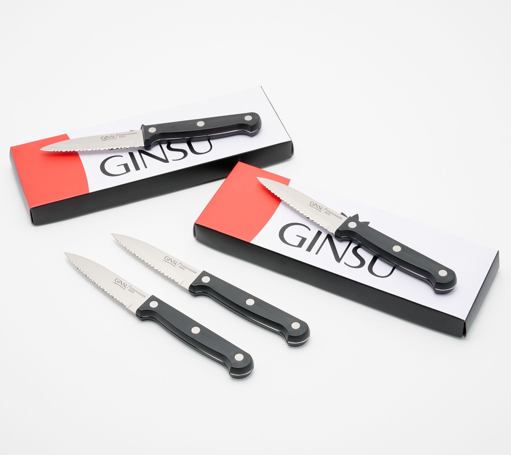 Ginsu of 4 Knives Gift Box - QVC.com