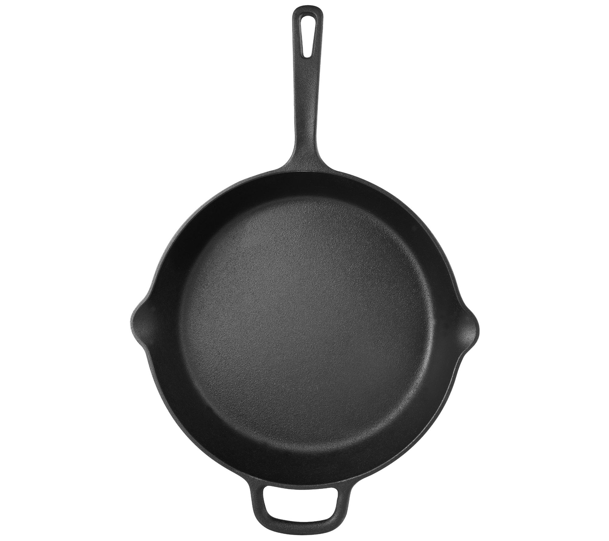 NutriChef 18 Cast Iron Skillet Reversible Grill Plate Pan for Stove Top,  Black 